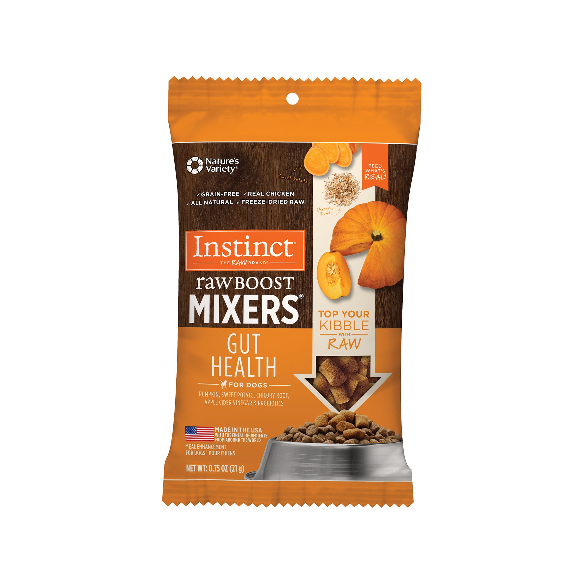 Instinct® RawBoost Mixers Gut Health All Life Stage Dog Food Topper