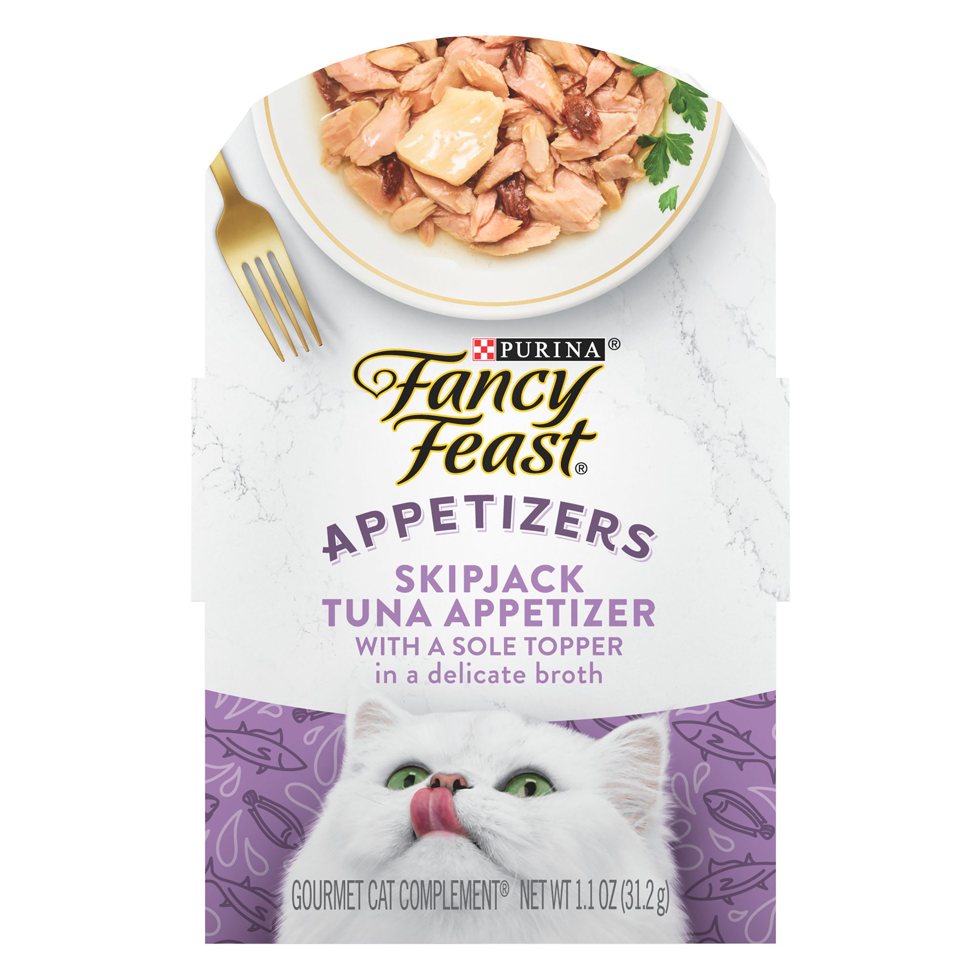 Fancy Feast® Appetizers Adult Cat Wet Food 1.42 oz., Grain Free, No