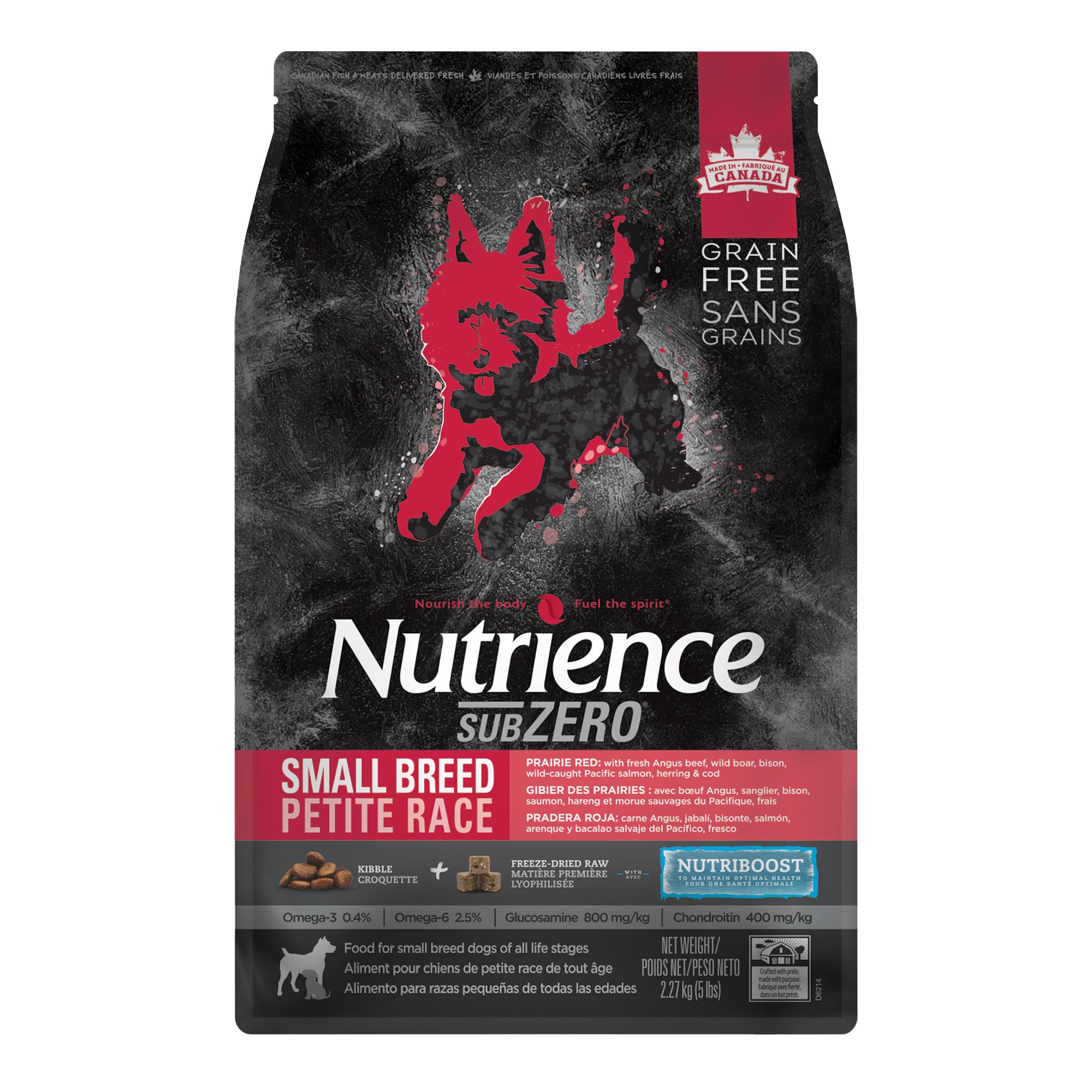 Nutrience® SubZero Small Breed Dog Food Grain Free, Prairie Red dog