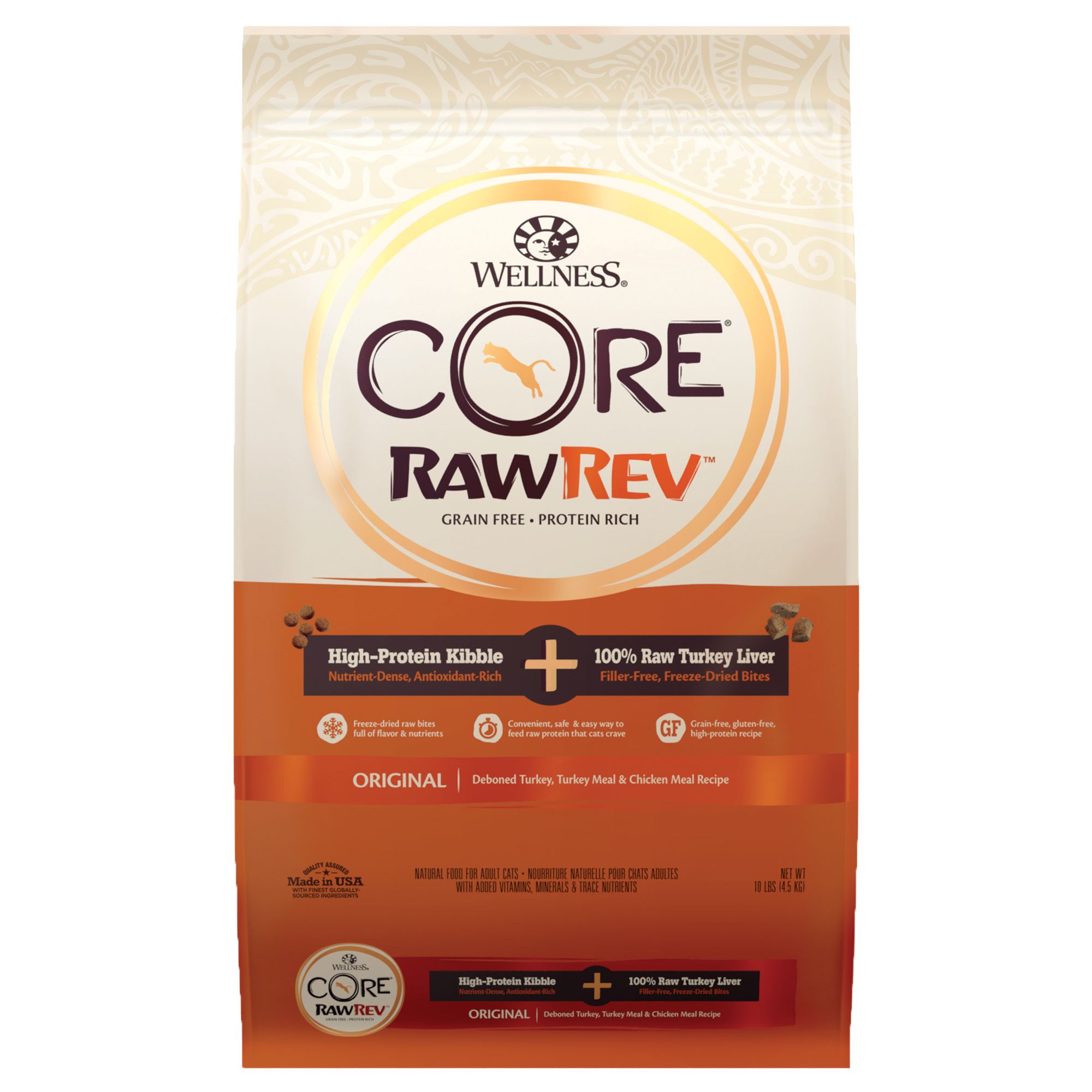 Wellness Core Raw Rev Kibble + Freeze Dried Cat Food Grain Free