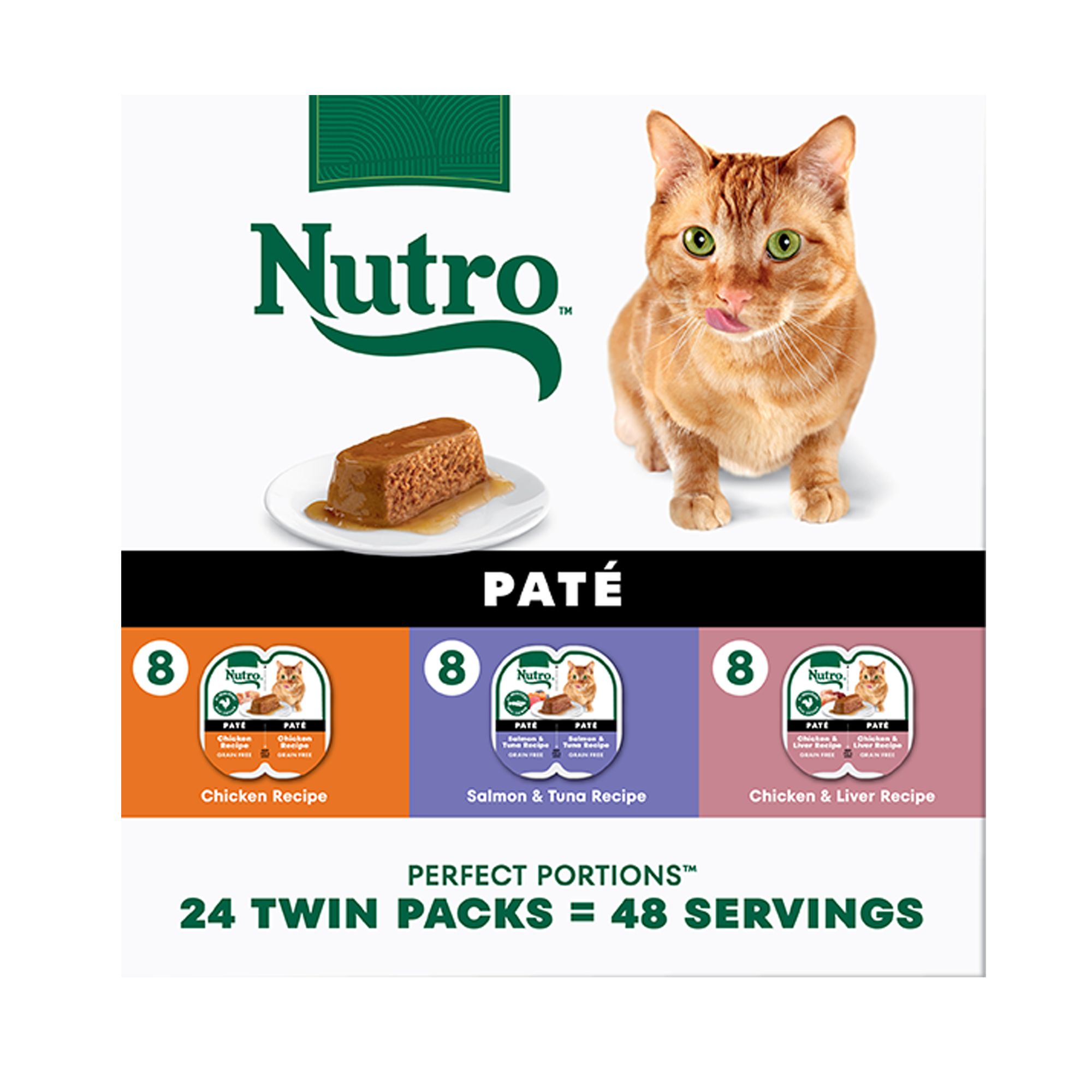 Nutro Perfect Portions Wet Chunks Adult Wet Cat Food Grain Free