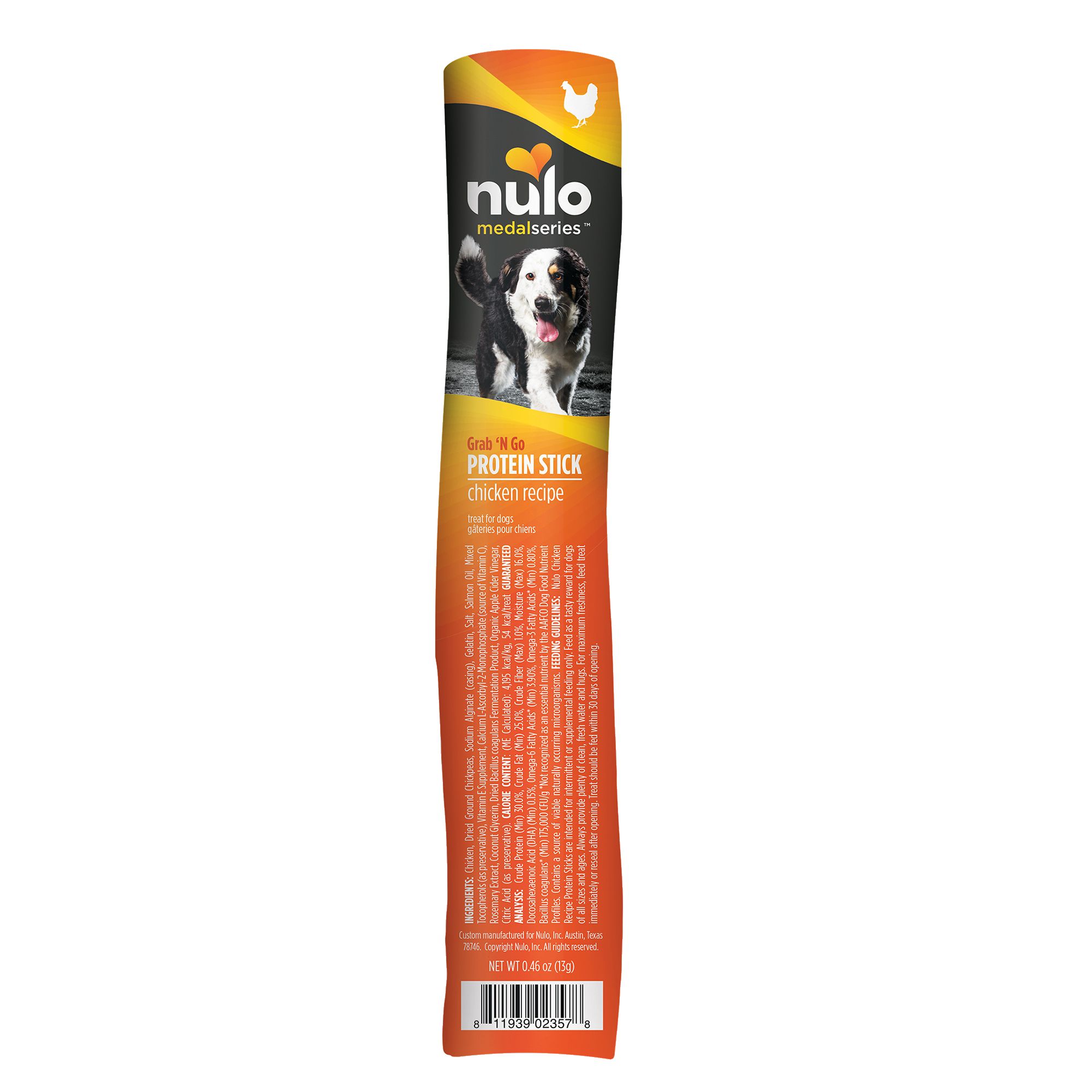 Nulo Medal Series Grab 'N Go Protein Stick Dog Treat dog Chewy Treats