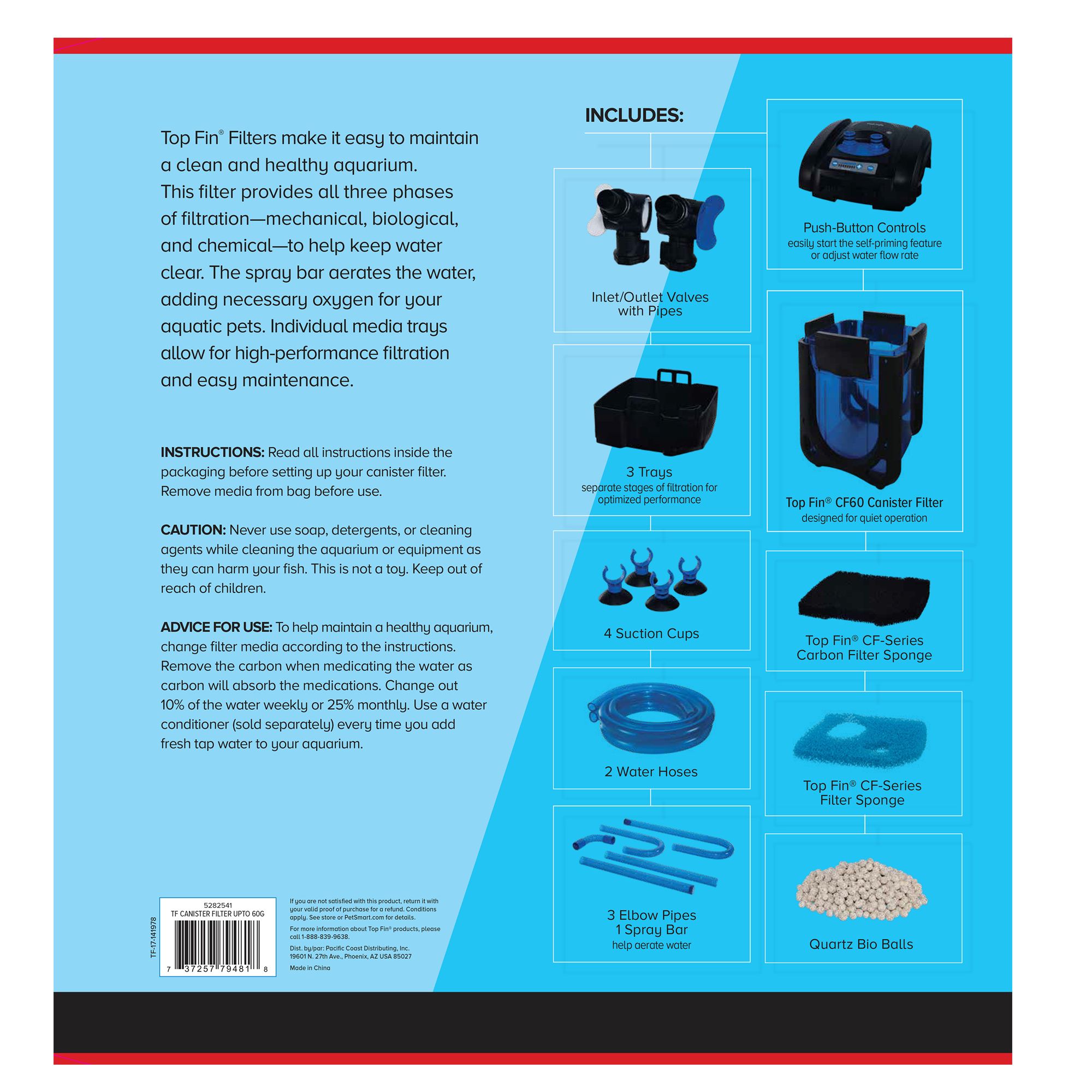 Does Anyone Know How To Setup Top Fin Filter CF60? Bought, 44 OFF
