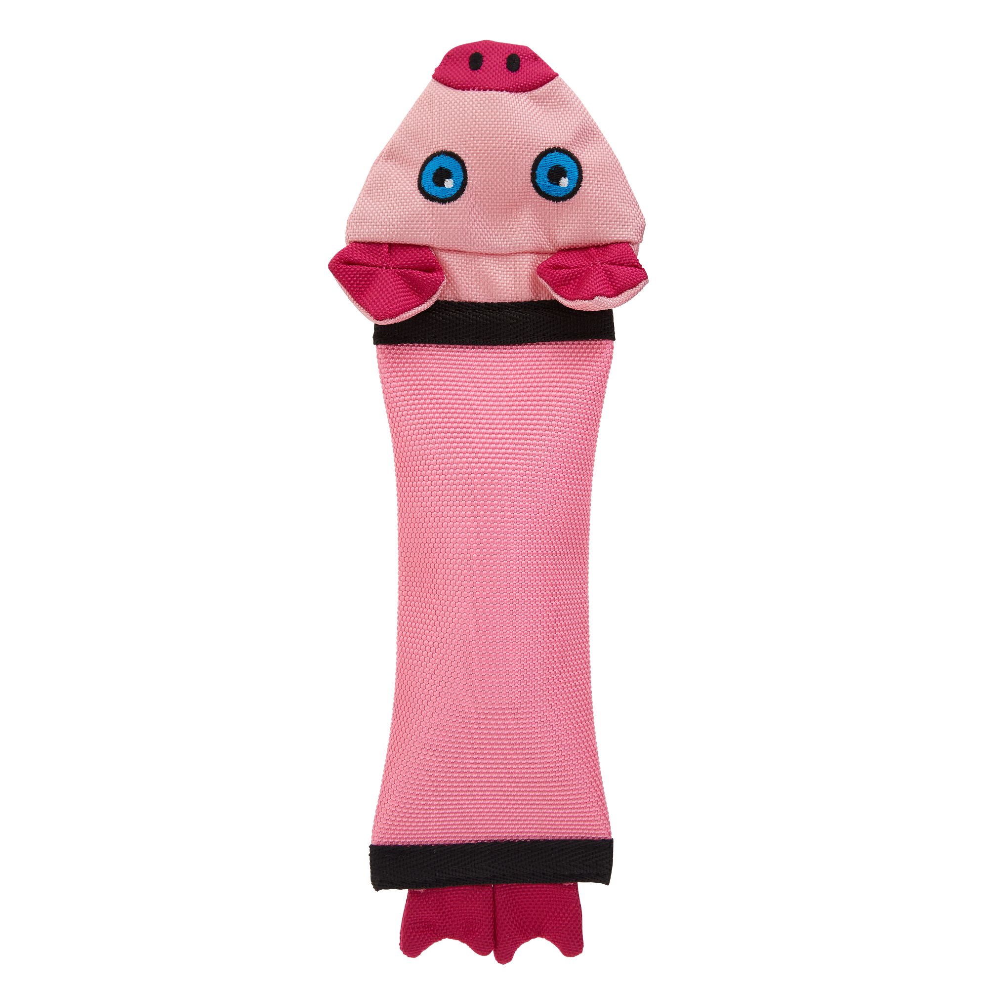 Top Paw® Tuff Firehose Pig Dog Toy Squeaker dog Interactive Toys