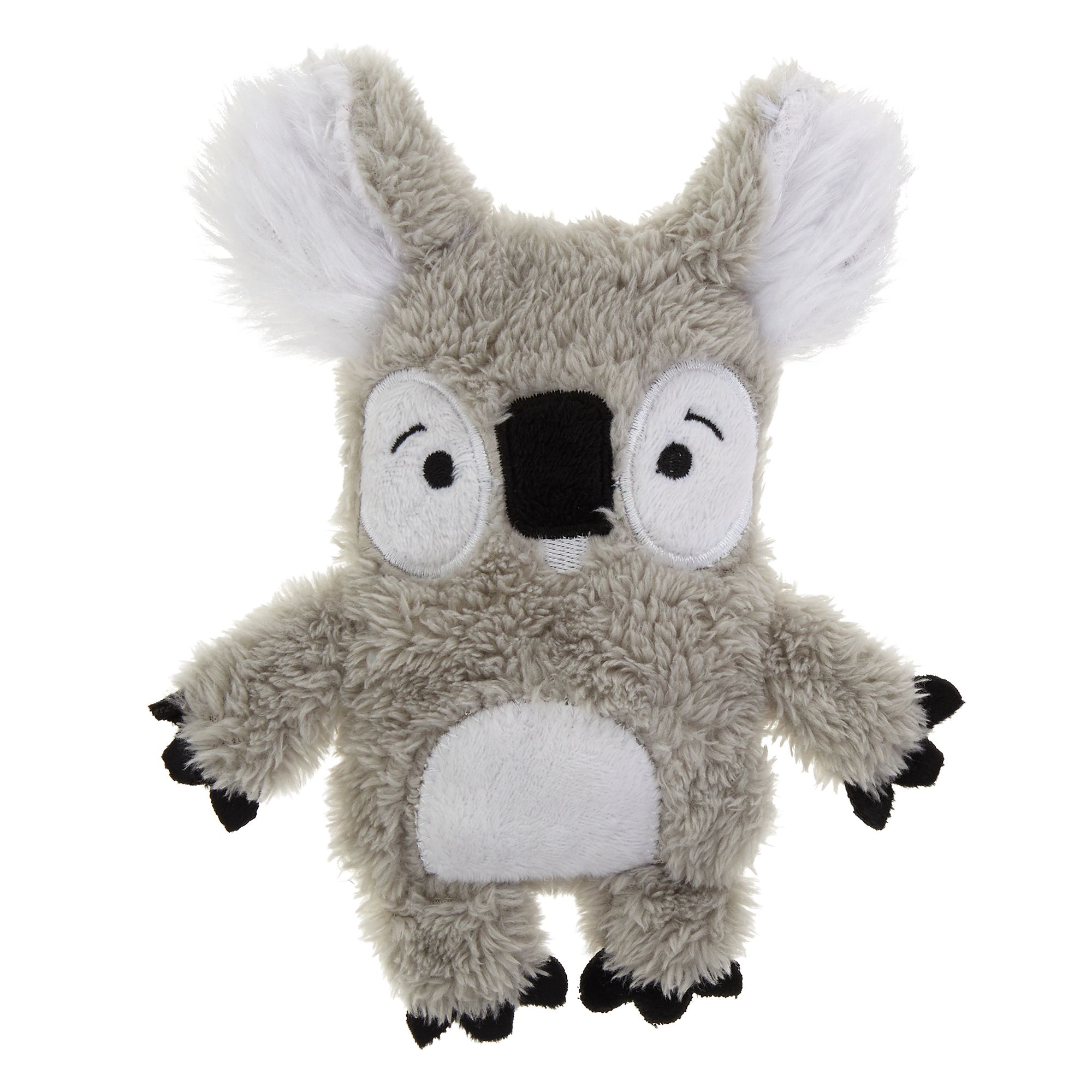 Top Paw® Koala Flattie Dog Toy Crinkle, Squeaker dog Plush Toys