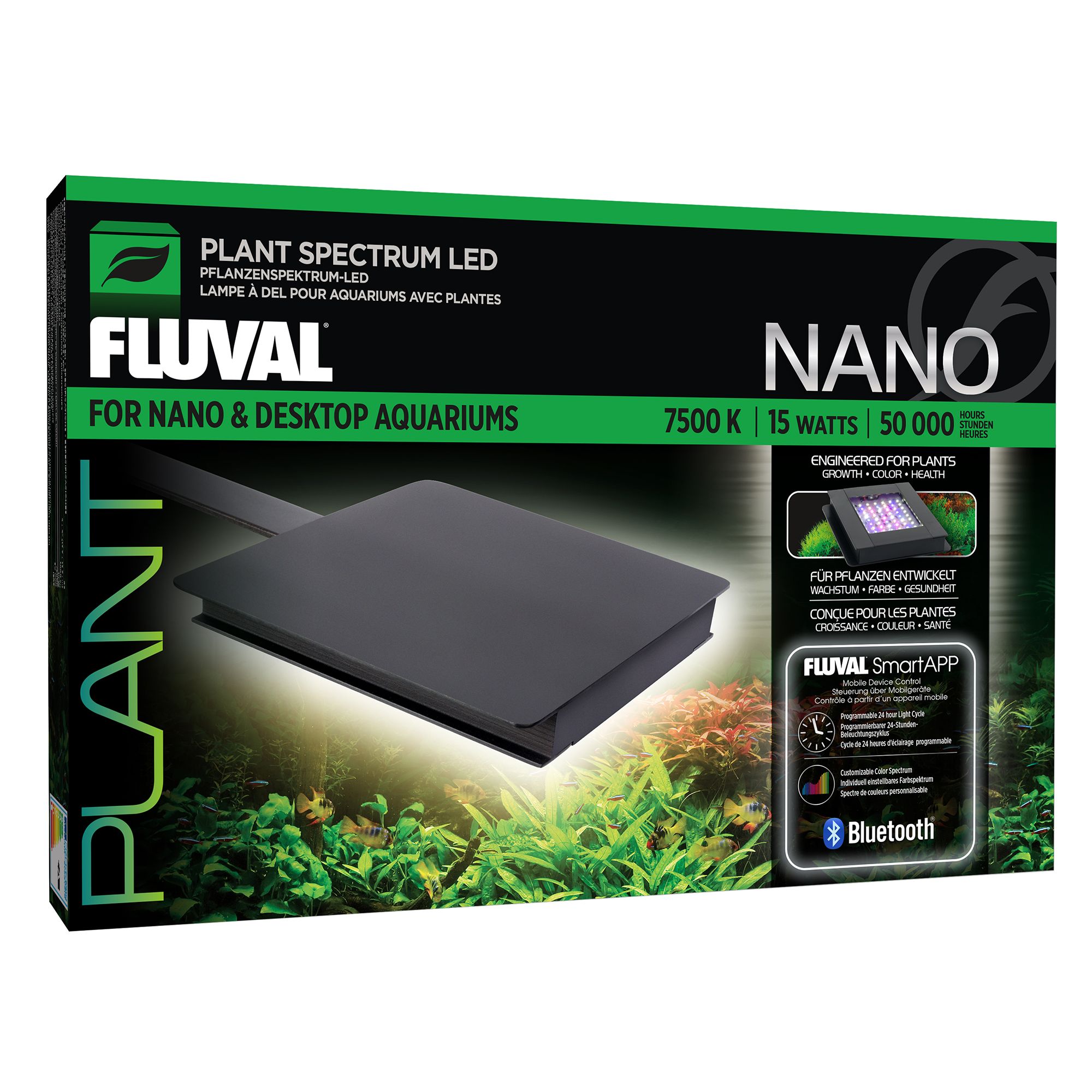 Fluval® Aquarium NANO Plant Spectrum LED fish Lights PetSmart