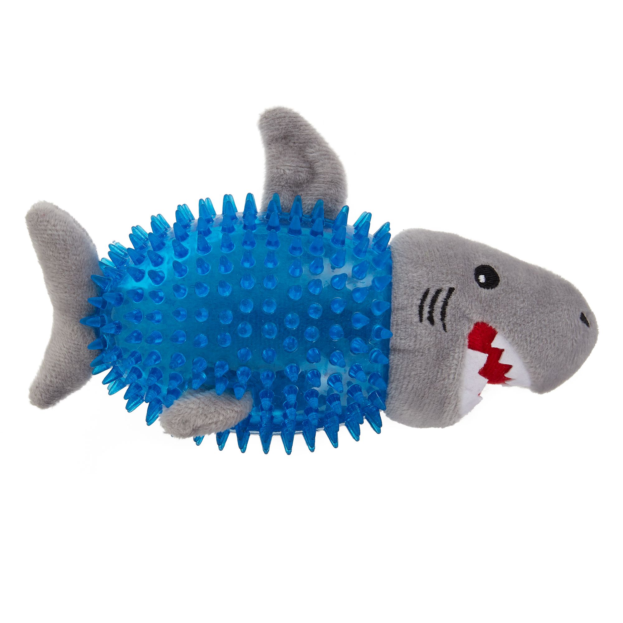 Top Paw® Spiked Shark Dog Toy Plush, Squeaker dog Plush Toys PetSmart