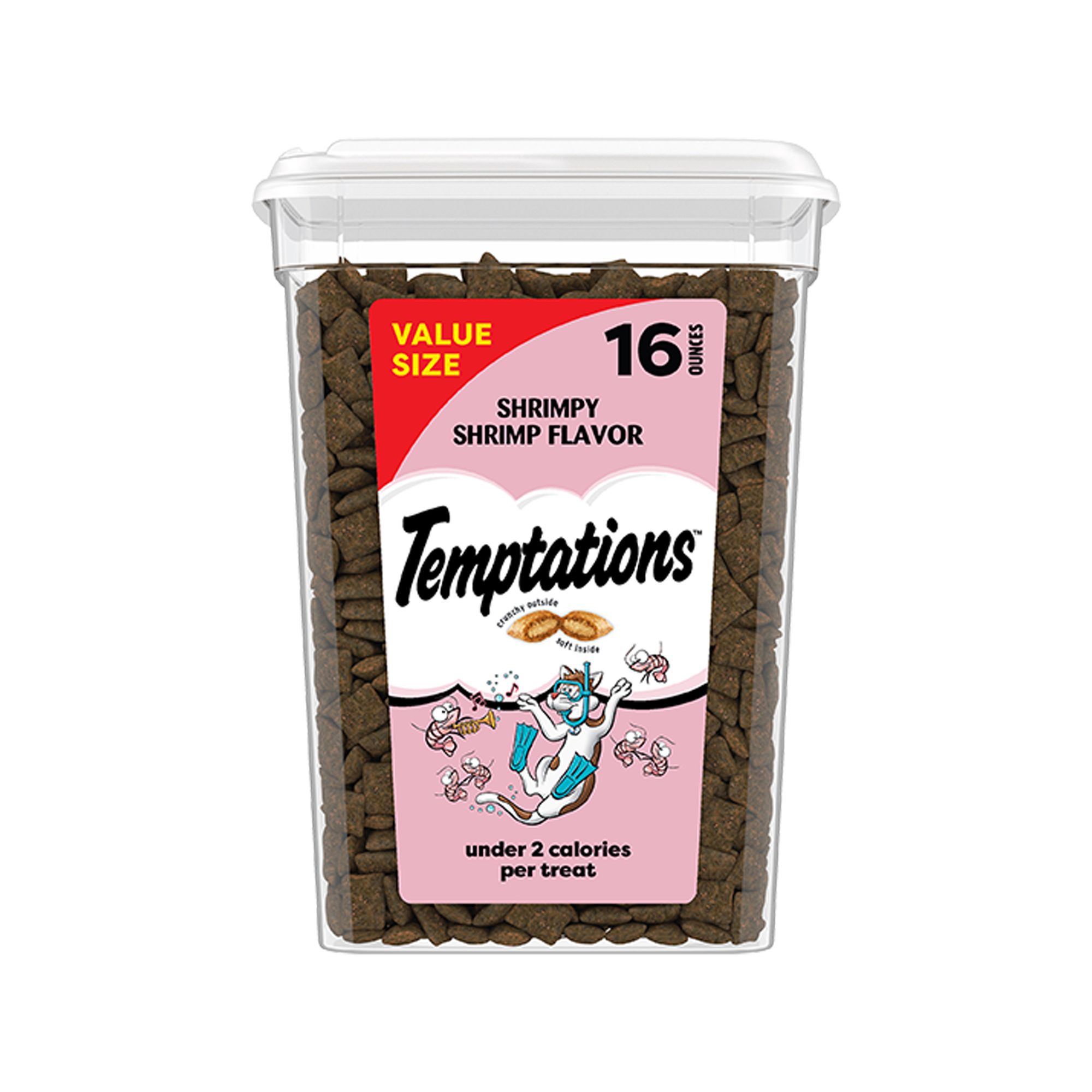 Temptations™ Classics Adult Cat Treat Soft & Crunchy, Shrimpy Shrimp cat Treats PetSmart