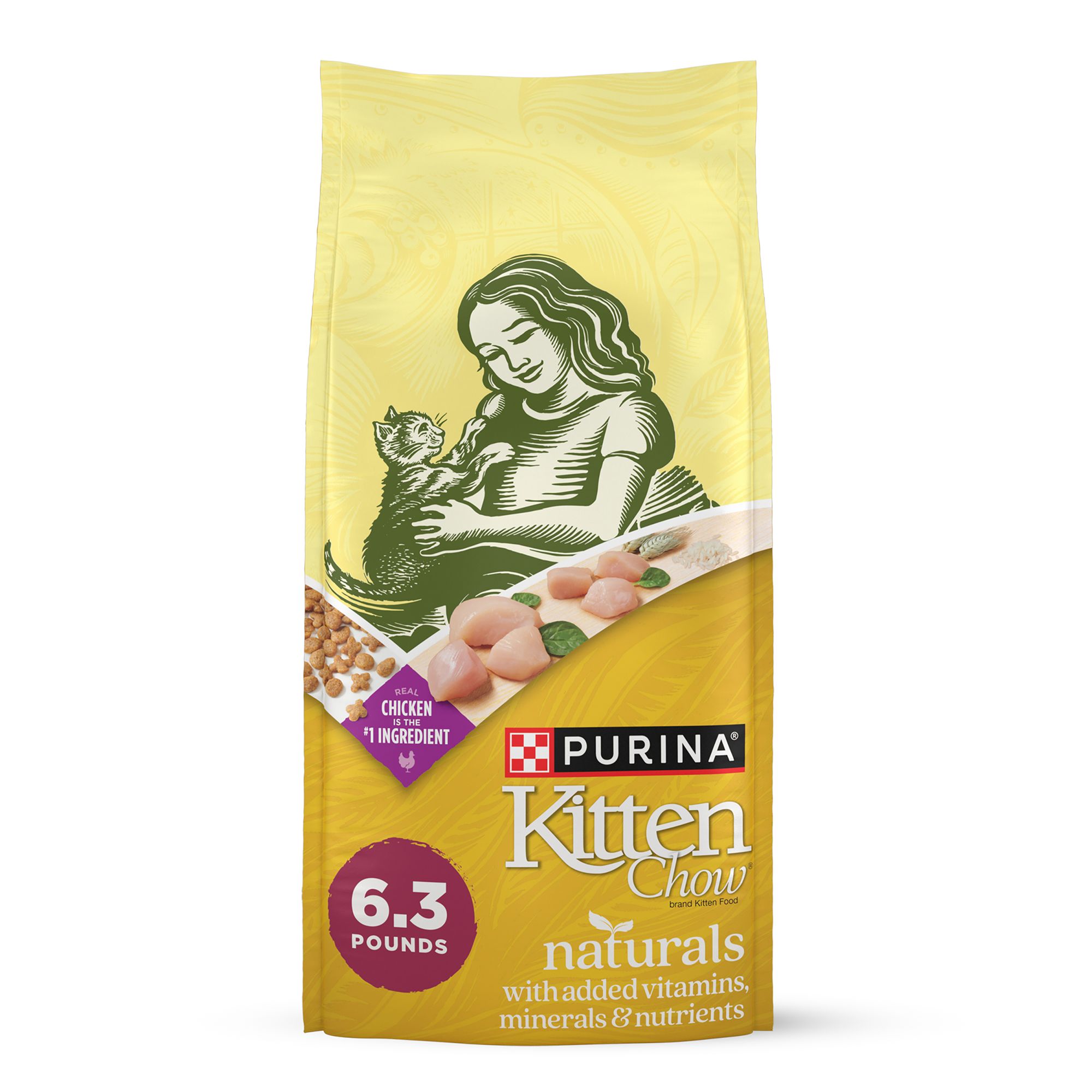 Purina® Kitten Chow® Naturals Kitten Cat Dry Food Chicken, High