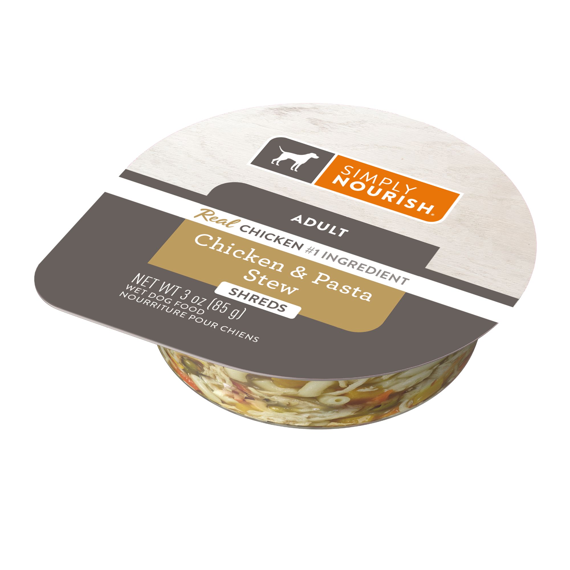 Simply Nourish® Original Adult Wet Dog Food 3 Oz., Stew dog Canned