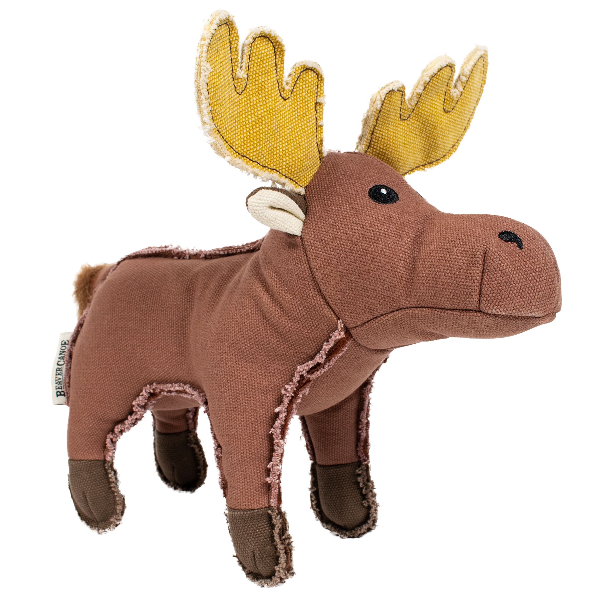 Beaver Canoe Moose Dog Toy Canvas dog Plush Toys