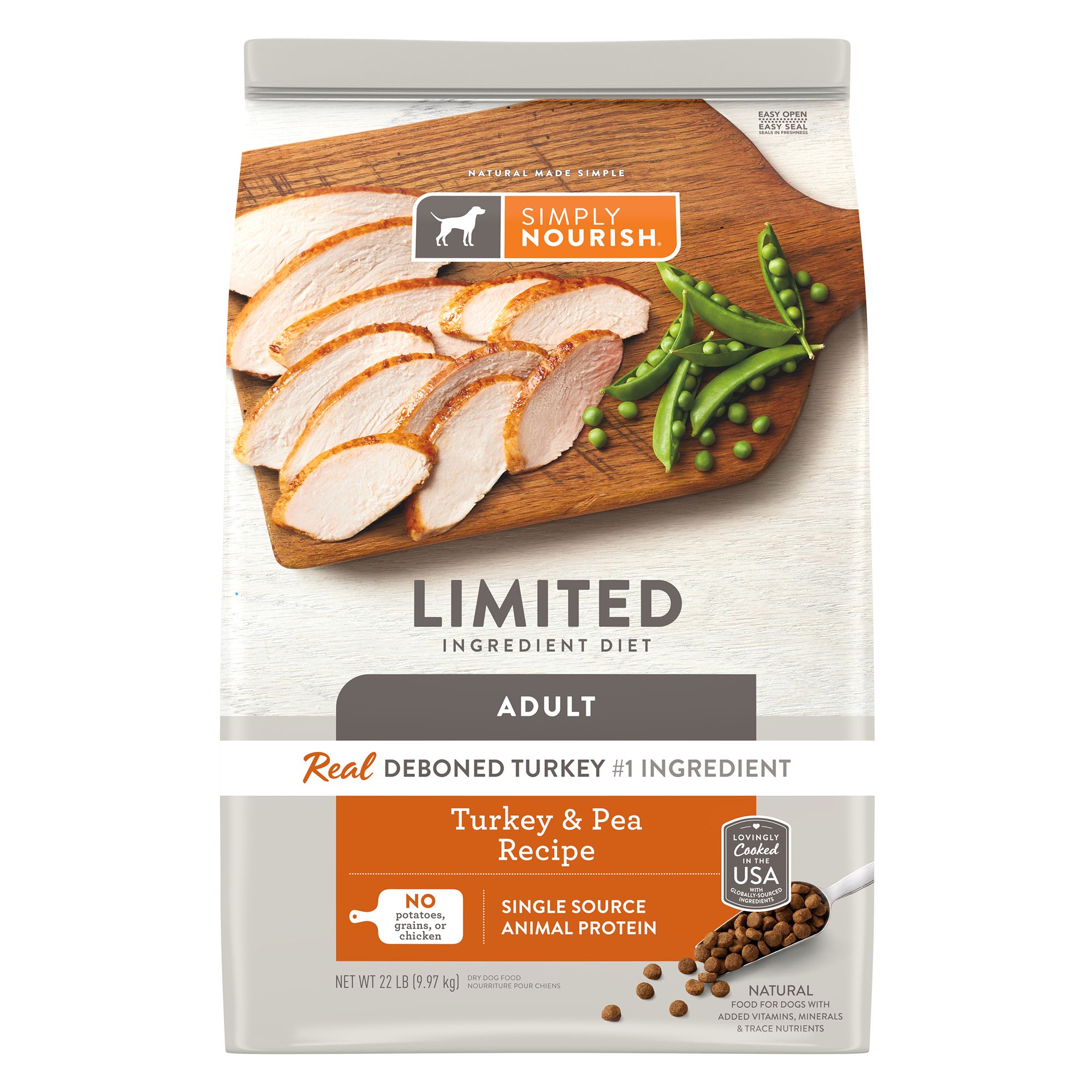 Simply Nourish® Limited Ingredient Diet Adult Dry Dog Food Natural