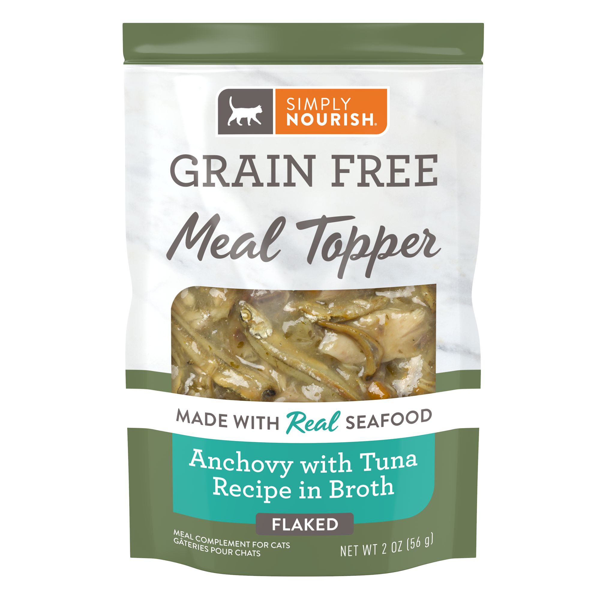 Simply Nourish® Flaked Cat Food Topper Natural, Grain Free cat Wet