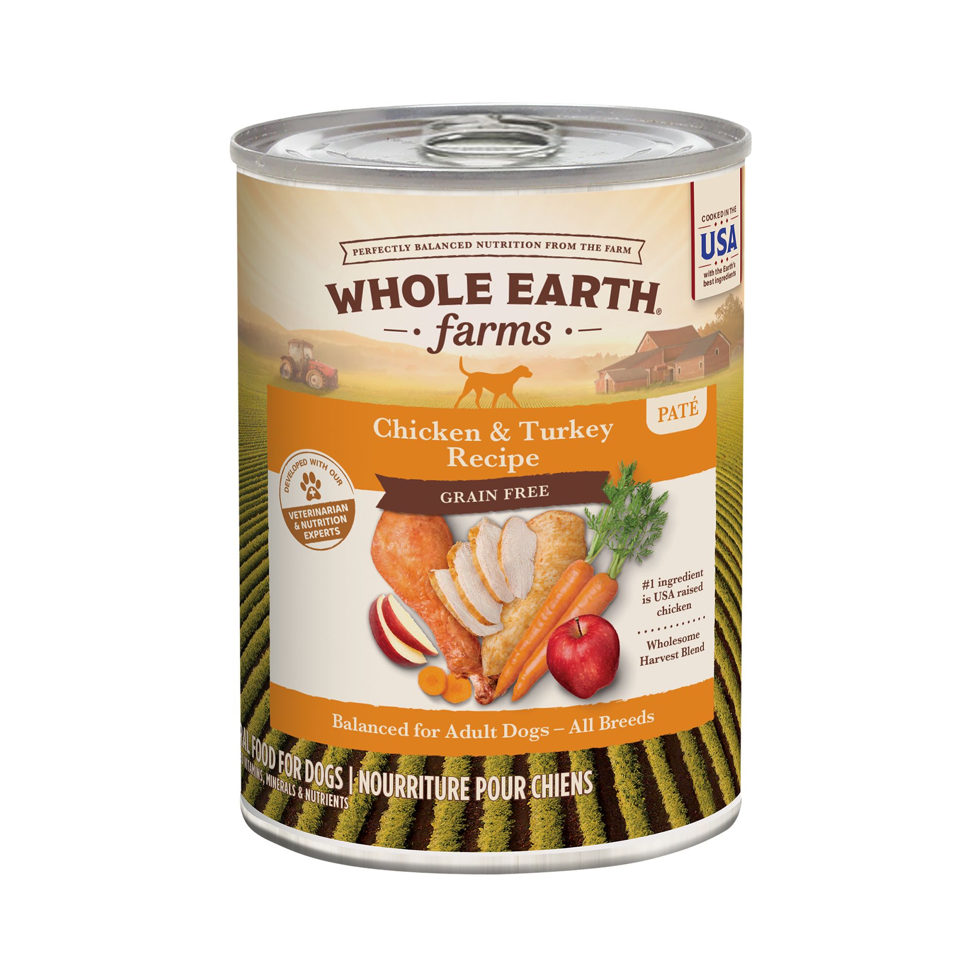 Whole Earth Farms® Adult Wet Dog Food 12.7 Oz., Carrageenan Free