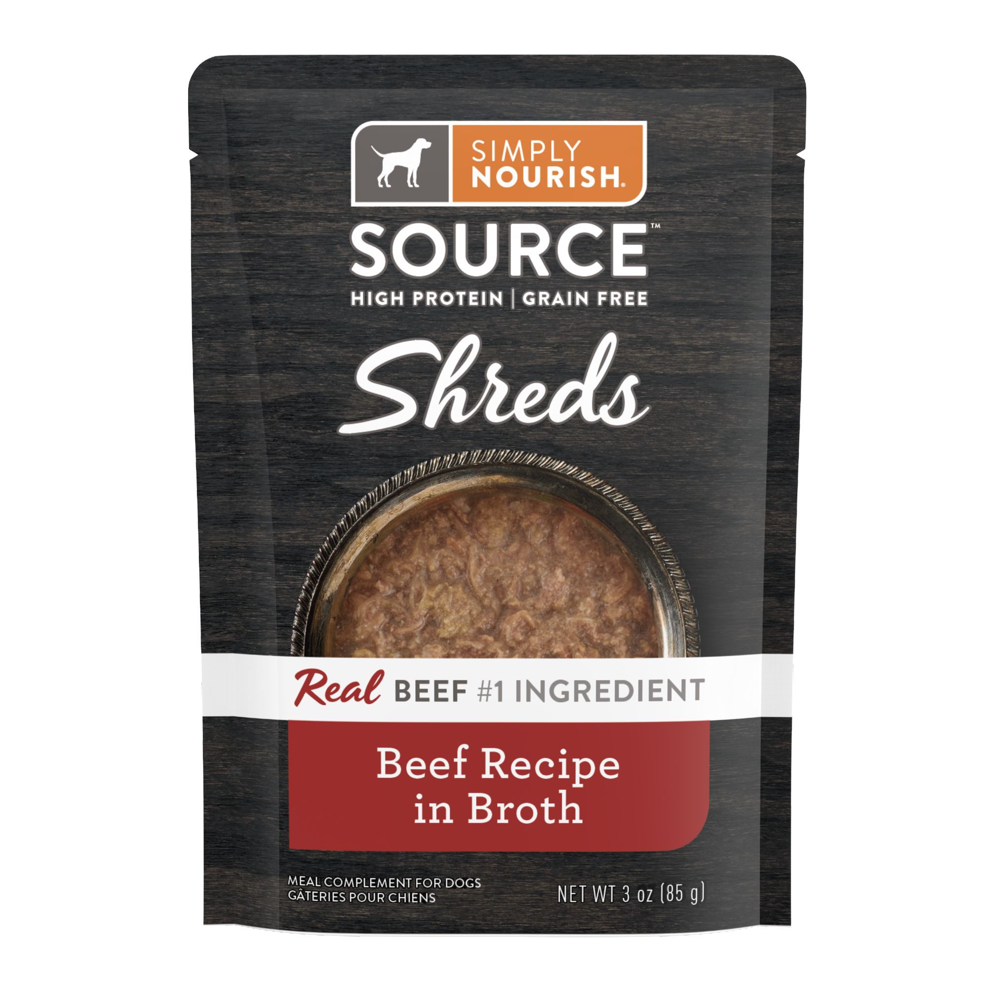 Simply Nourish® Source Dog Meal Topper Shreds, 3 Oz. dog Food