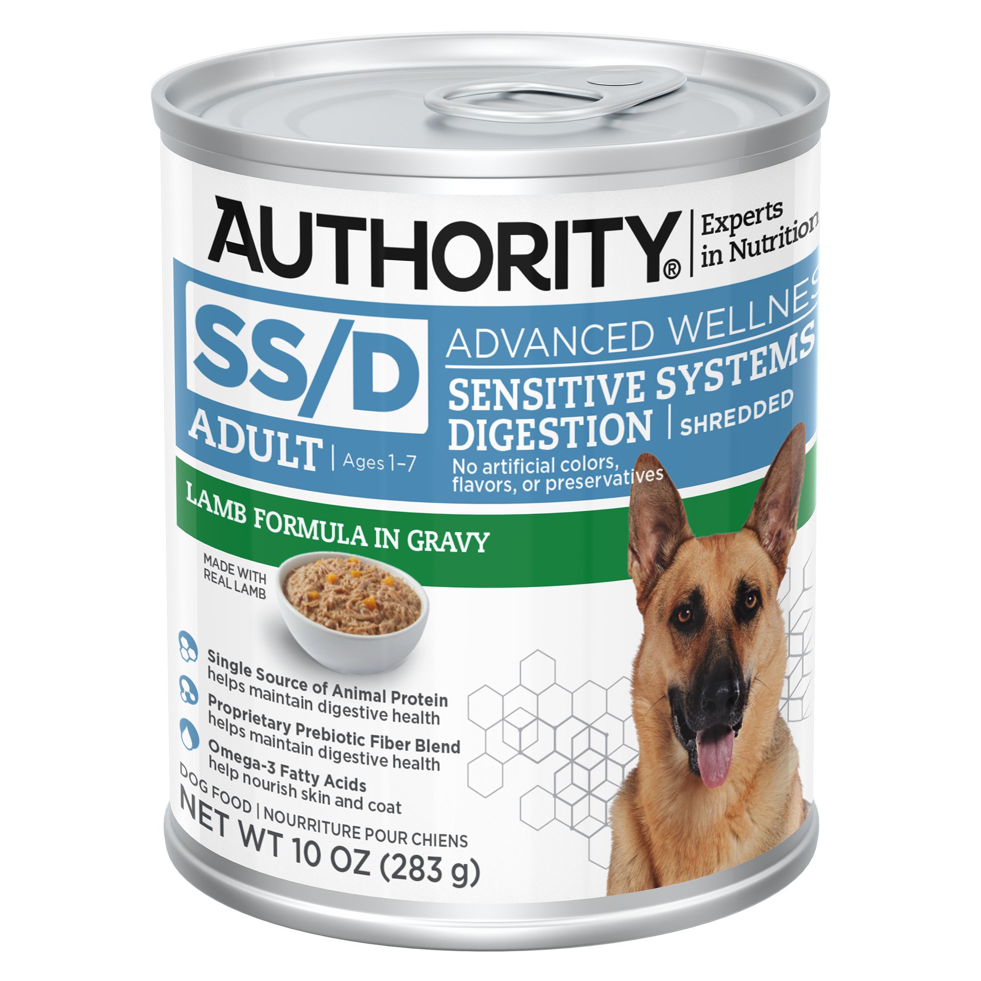 Is Authority Dog Food Good For German Shepherds