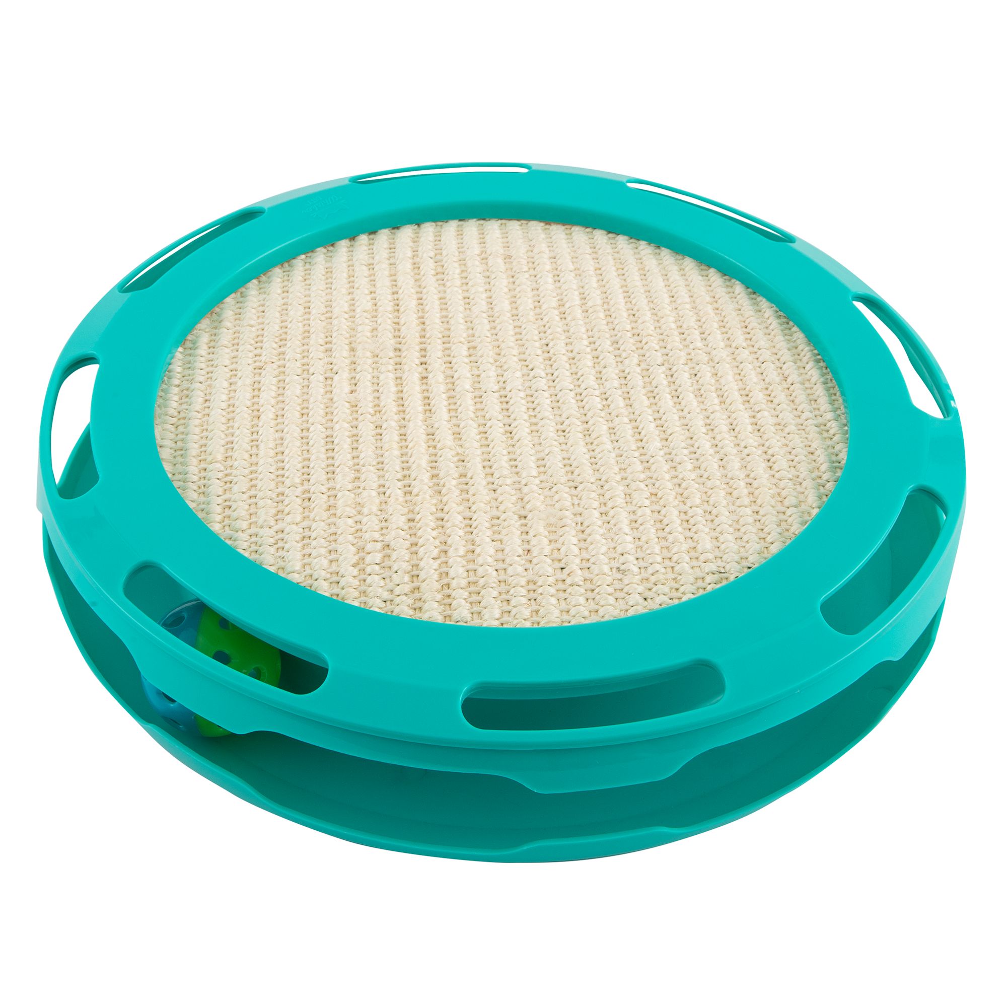 Whisker City® Ball Track & Scratcher Cat Toy LightUp cat