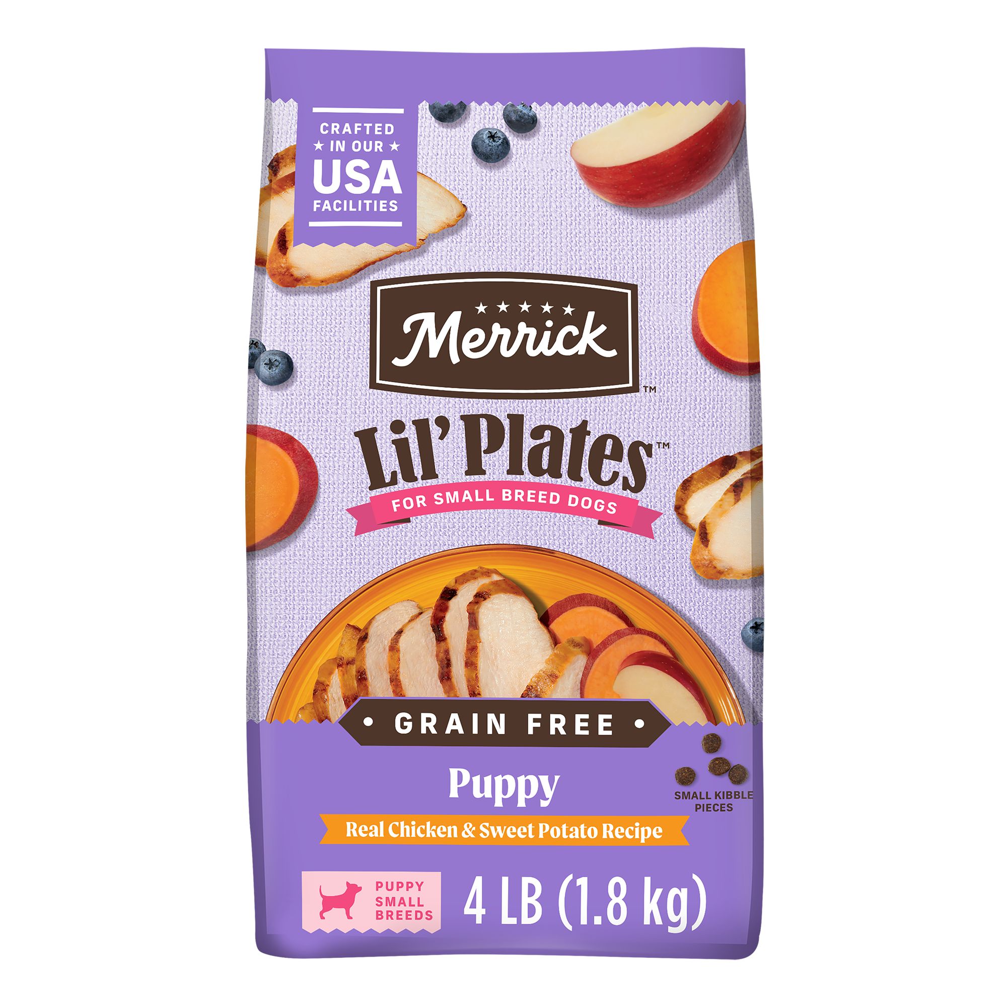 Merrick® Lil' Plates® Small Breed Chicken Flavor Puppy Dry Dog Food Corn Free, Gluten Free