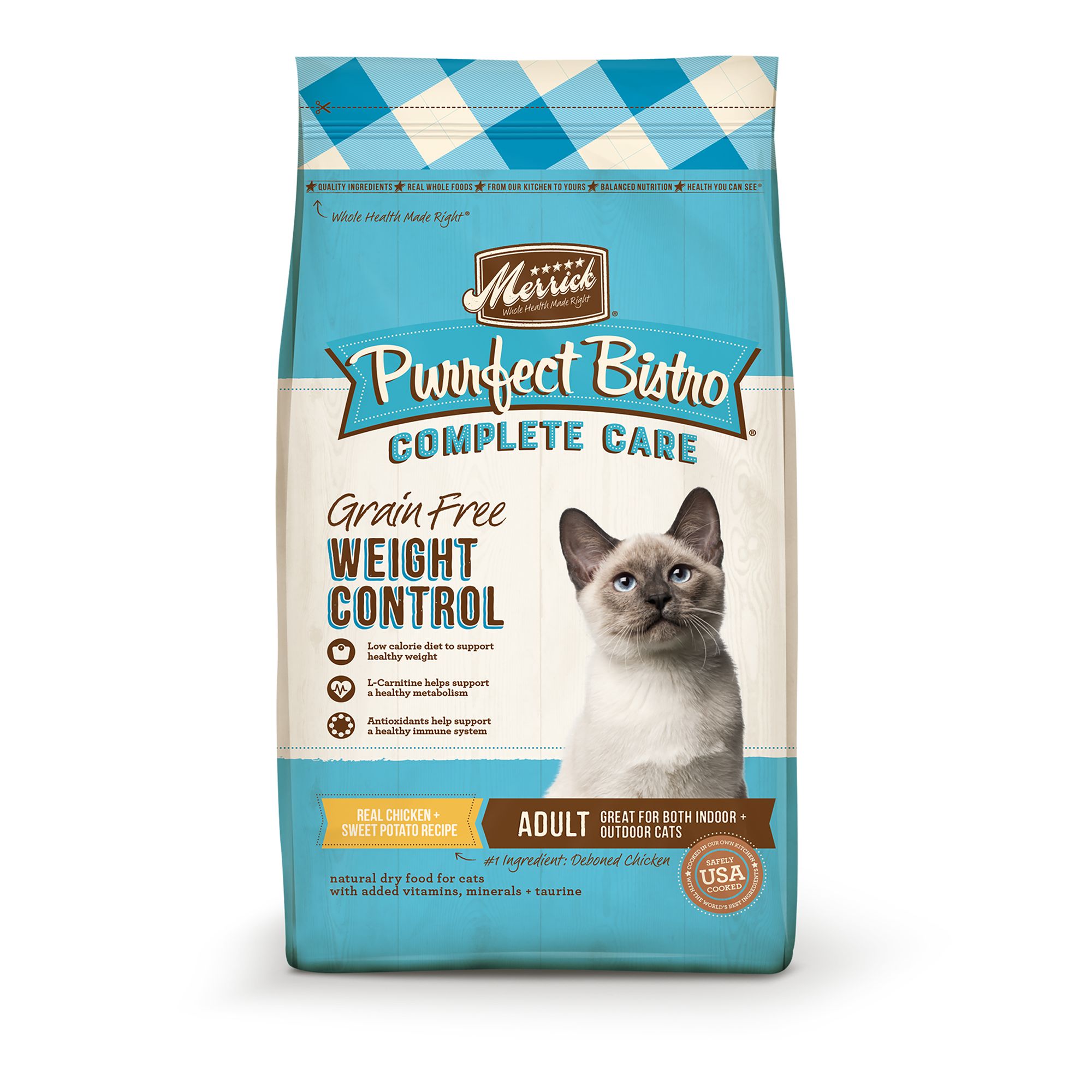 Merrick® Purrfect Bistro® Adult Dry Cat Food Chicken, Grain Free, No