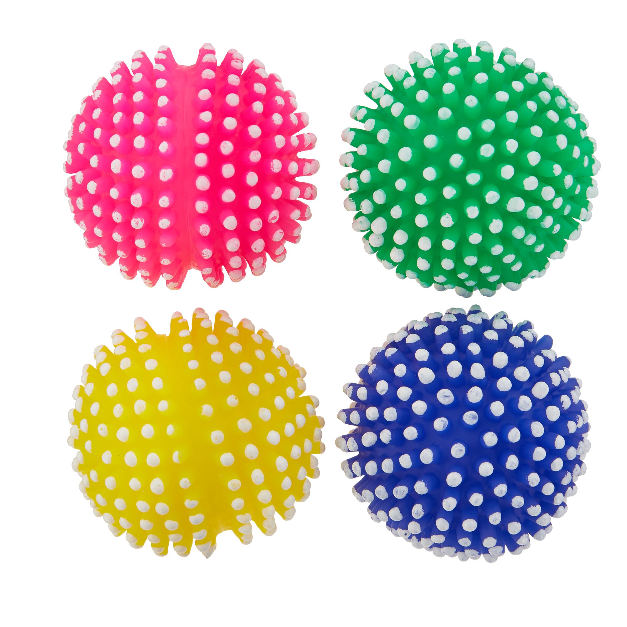 Joyhound Spikey Ball Dog Toys 4 Pack