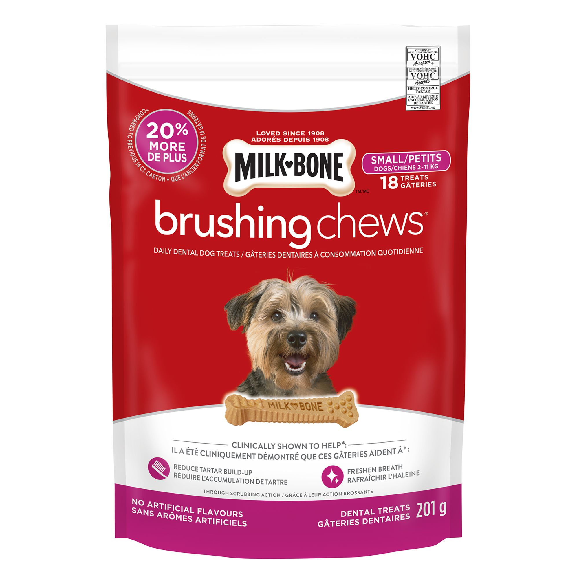 MilkBone Brushing Chews Dental Dog Treat dog Dental Treats PetSmart