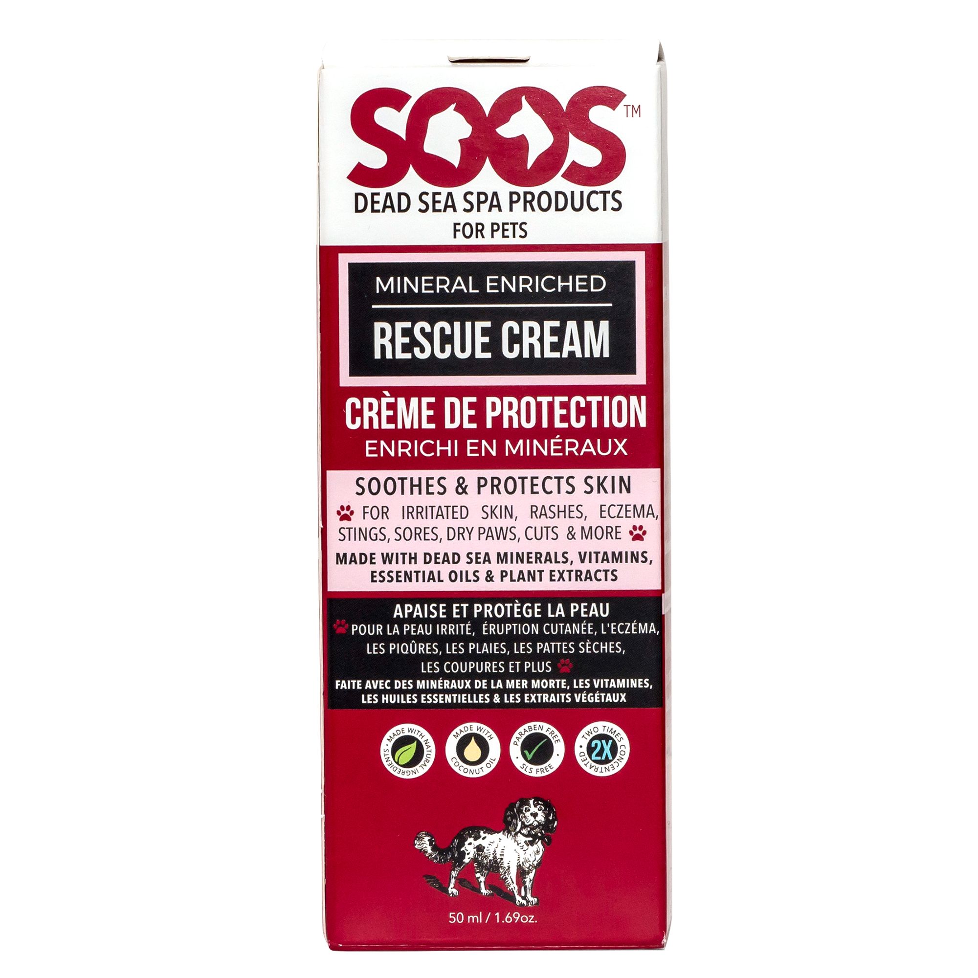 Soos™ Pets Natural Rescue Cream for Dogs & Cats