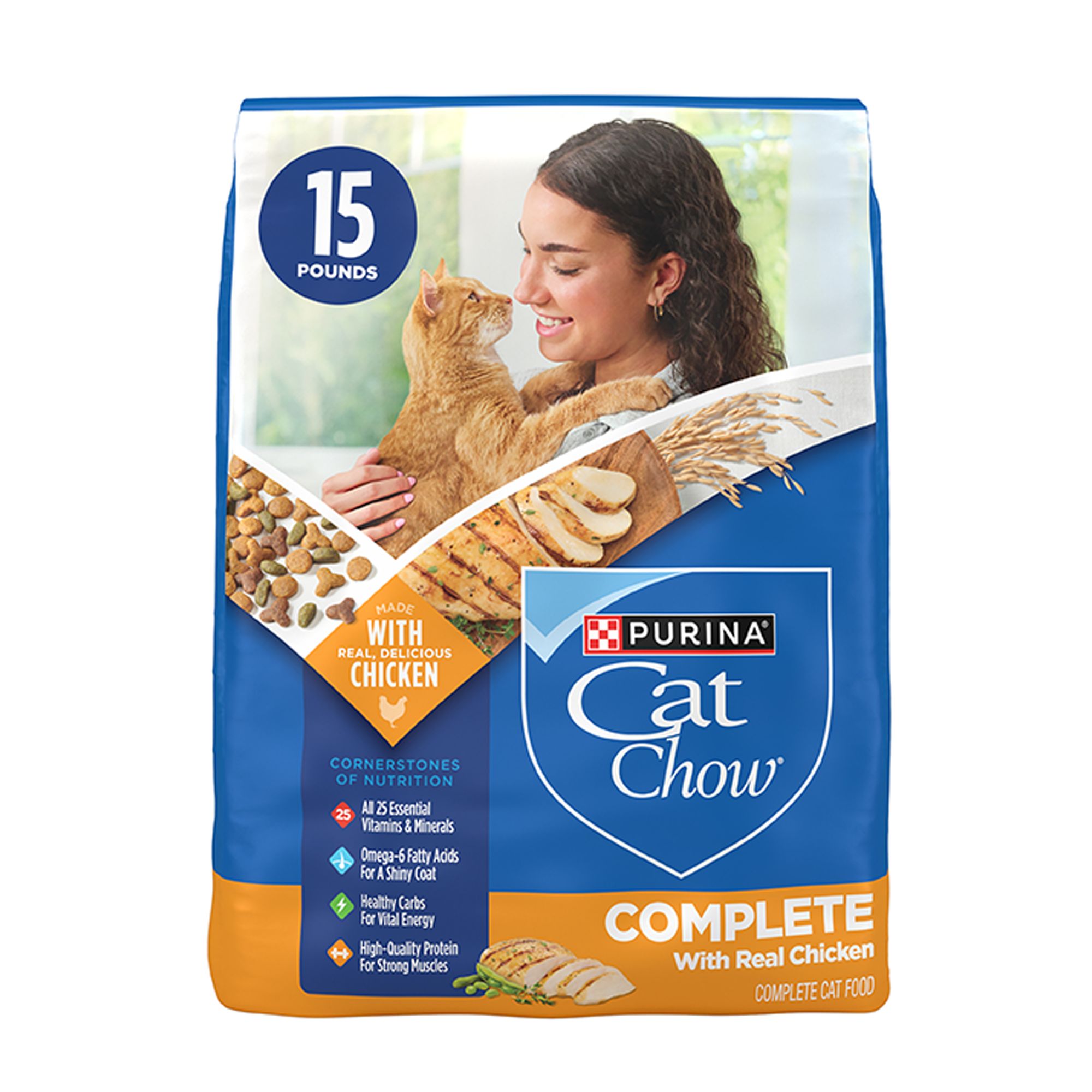 Purina® Cat Chow® Complete All Life Stages Cat Dry Food Chicken, With