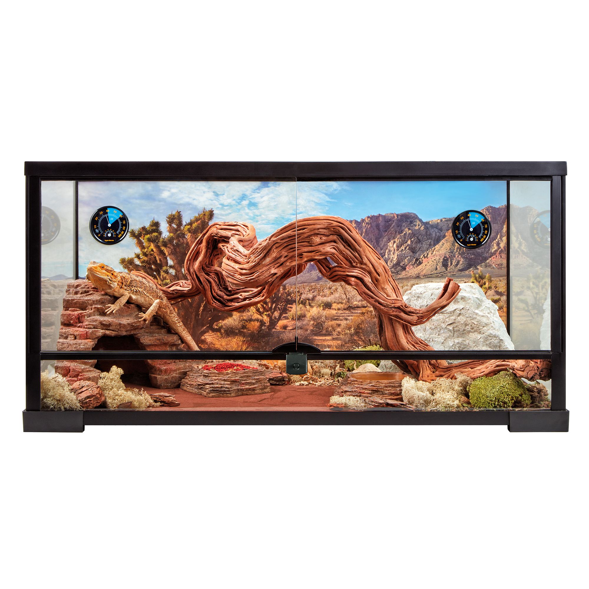 Reptihabitat 40 Gallon Bearded Dragon Starter Kit With