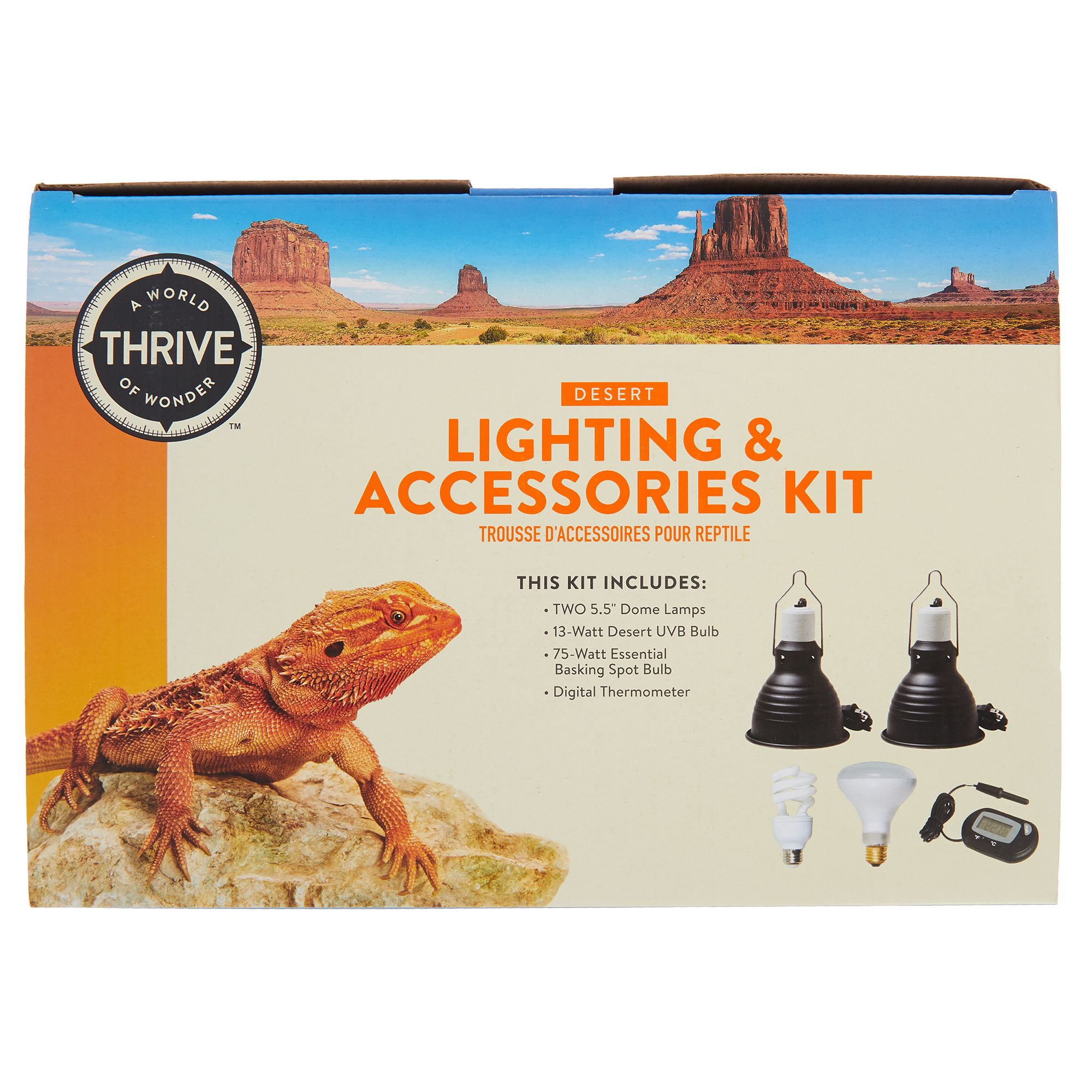 Thrive Desert Reptile Lighting & Accessories Kit reptile Light