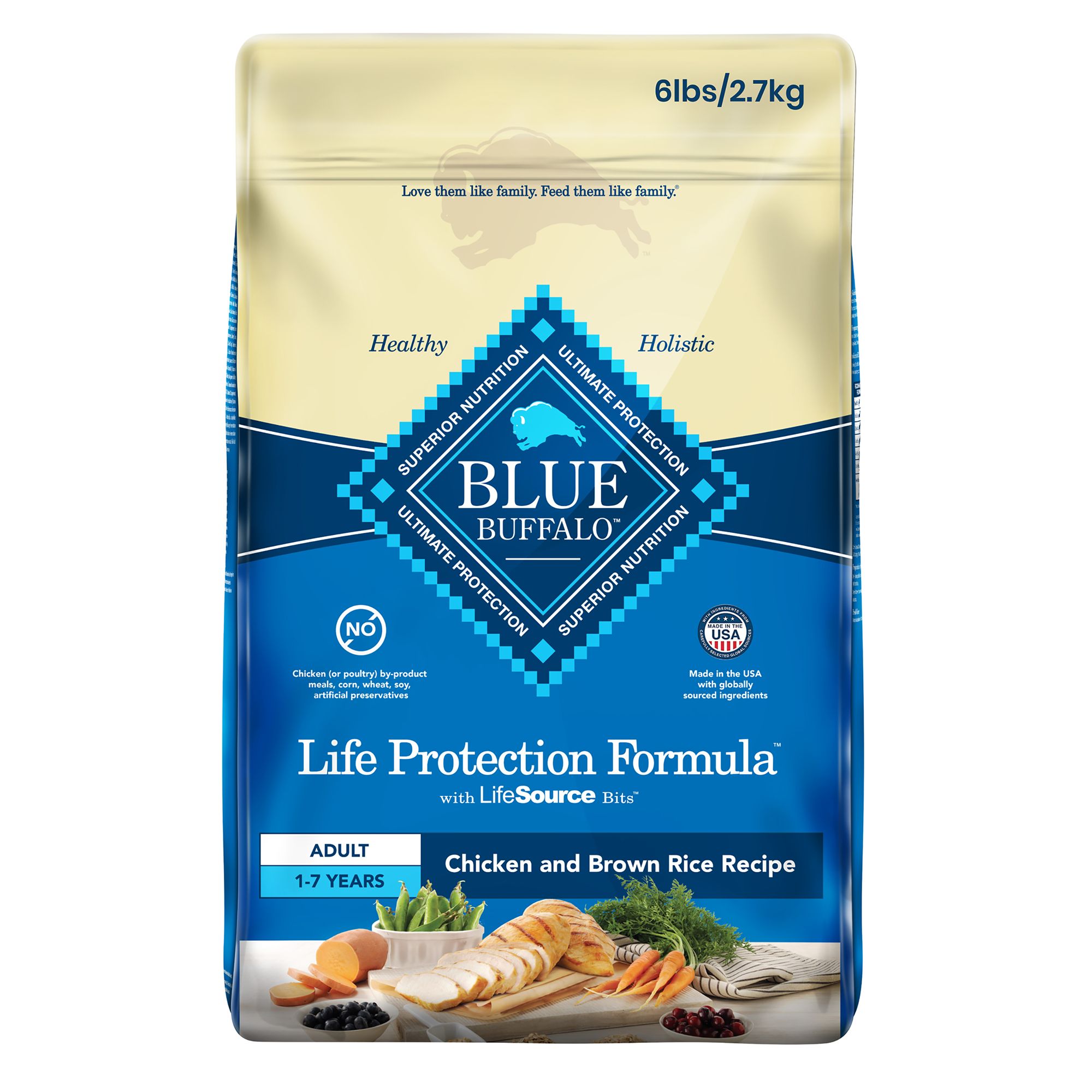 Blue Buffalo® Life Protection Formula™ Adult Dry Dog Food Natural, Chicken dog Dry Food