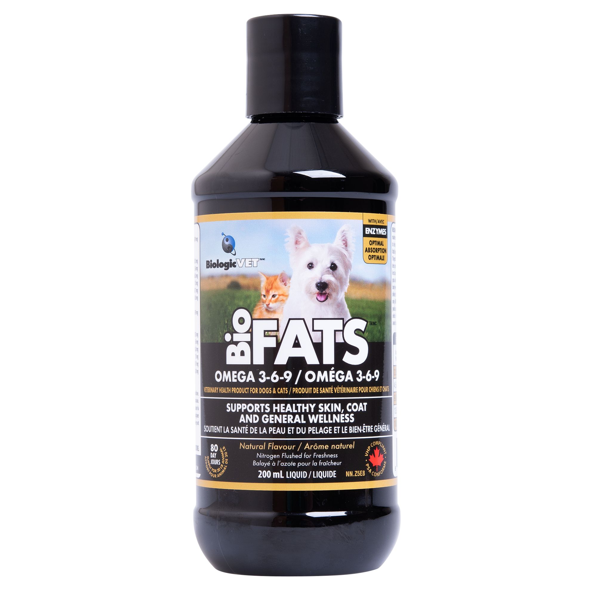 BiologicVET™ BioFATS™ Omega 369 Liquid Supplement for Dogs & Cats 1
