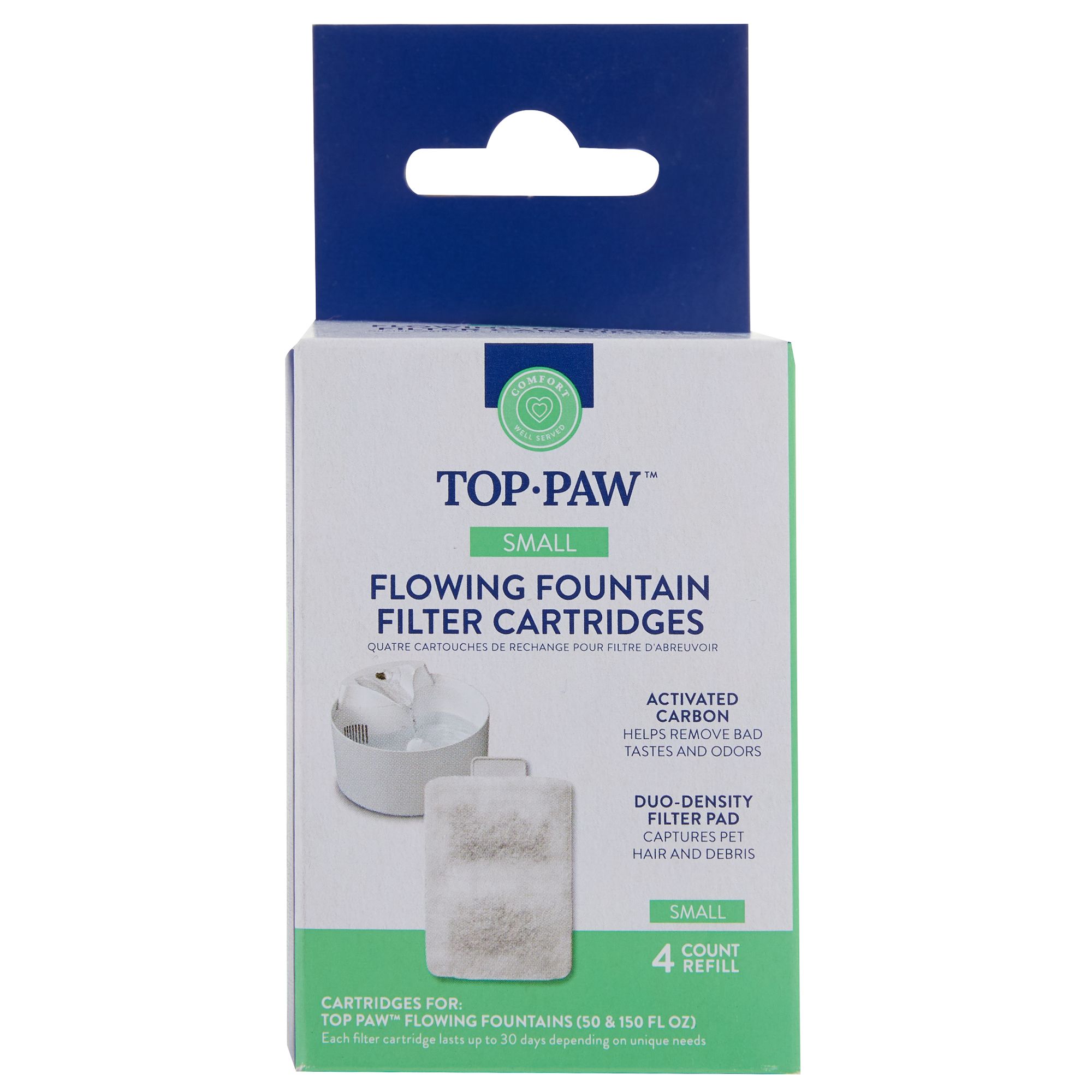 Top Paw® Dog Flowing Fountain Filter Cartridges 4 Pack dog Food
