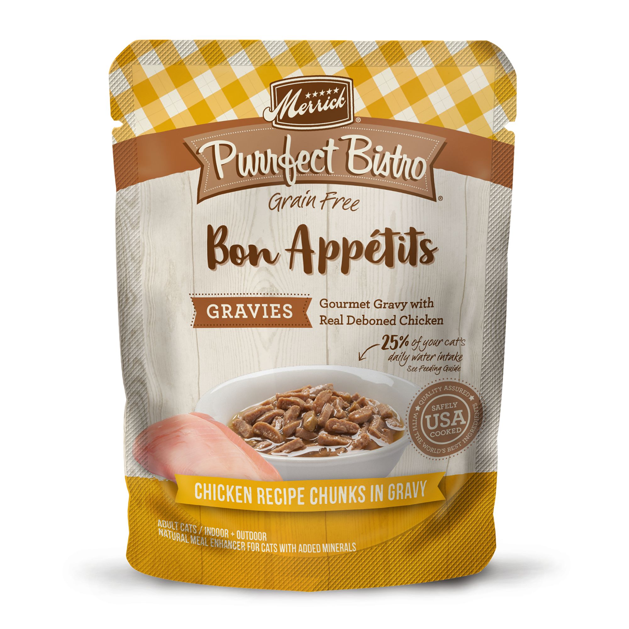 Merrick® Purrfect Bistro® Adult Wet Cat Food 3 Oz., Corn Free, Grain