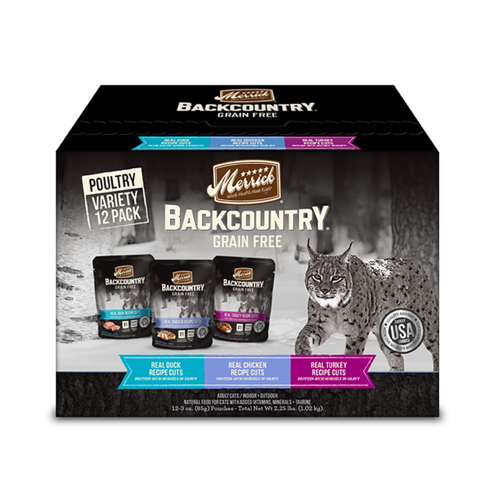 Merrick® Backcountry® Adult Wet Cat Food 2 LB, Corn Free, Gluten Free