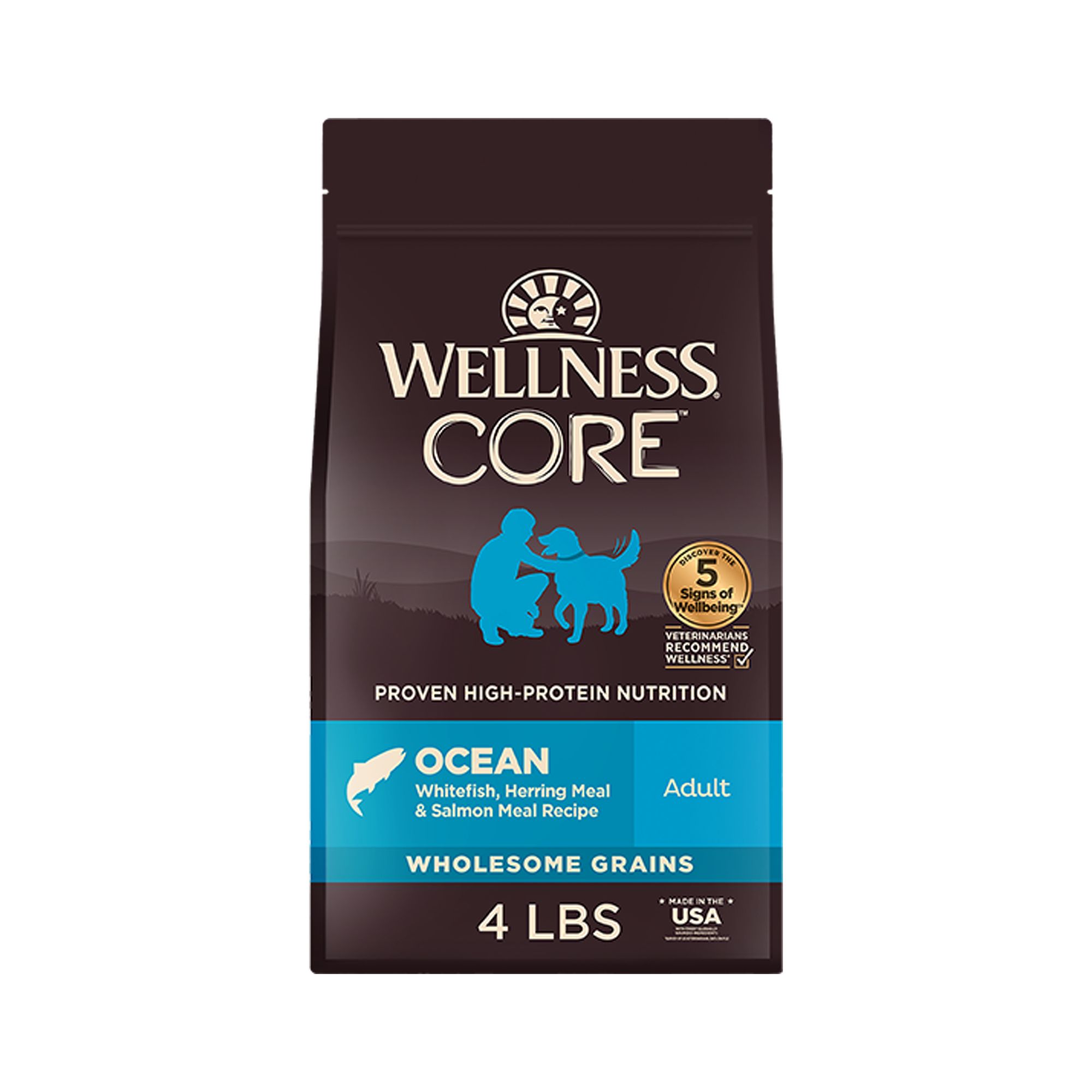 Wellness® CORE® High Protein WithGrain Adult Dry Dog Food Ocean