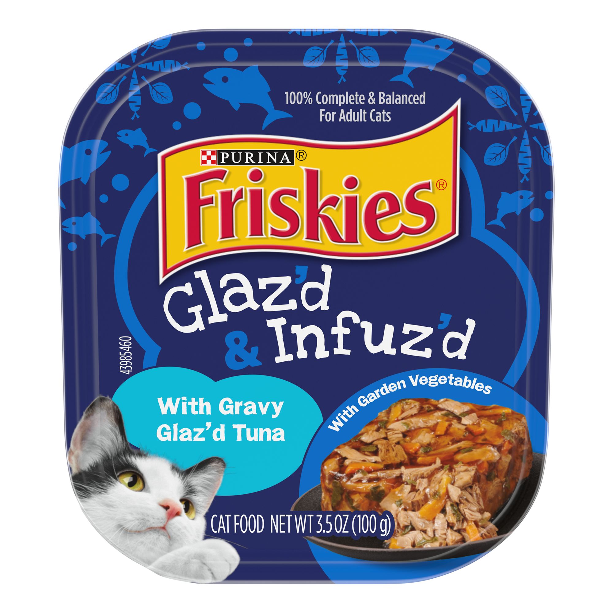Purina® Friskies® Glaz'd & Infuz'd Adult Cat Wet Food 3.5 oz cat