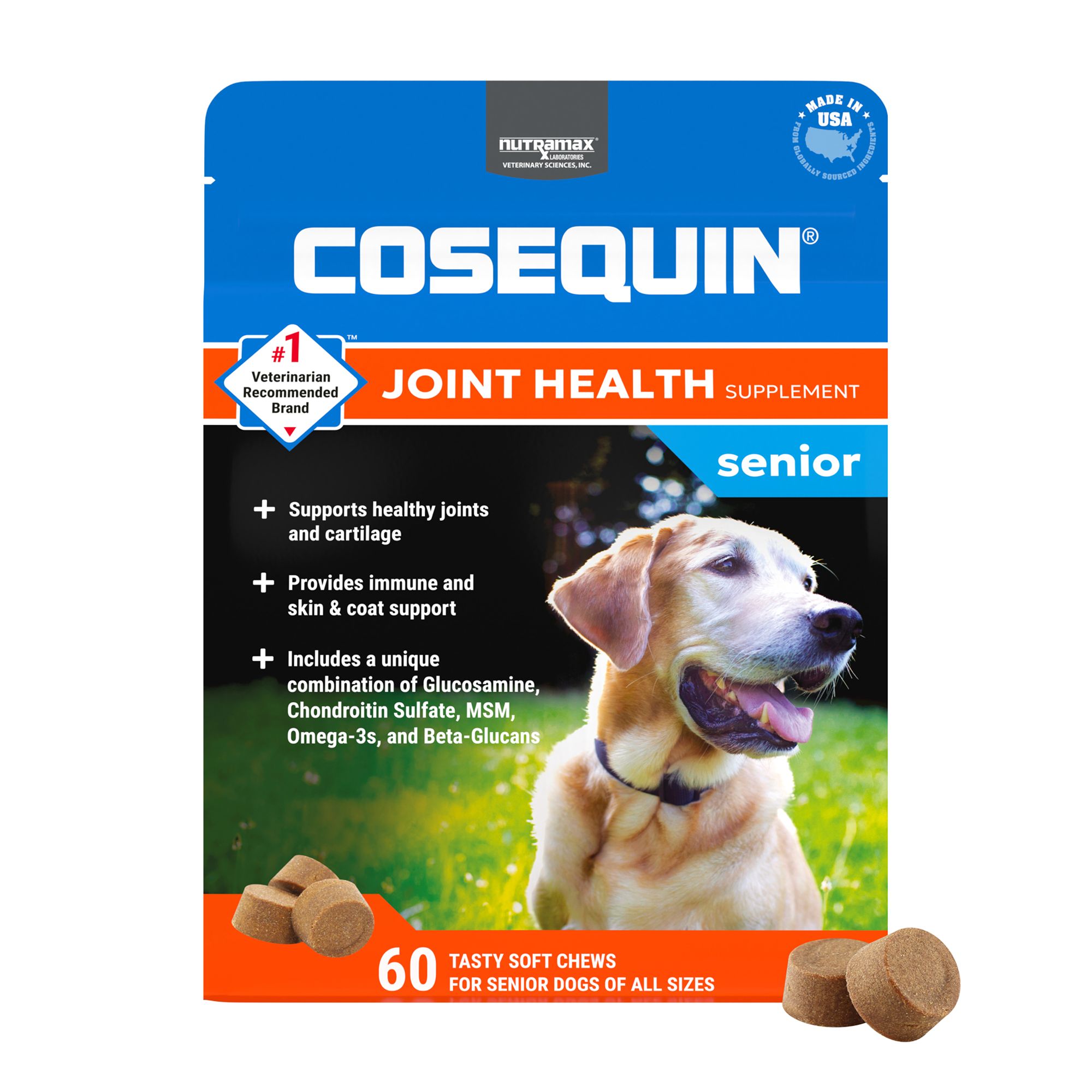 Cosequin® Nutramax Professional Joint Health Senior Dog Supplement