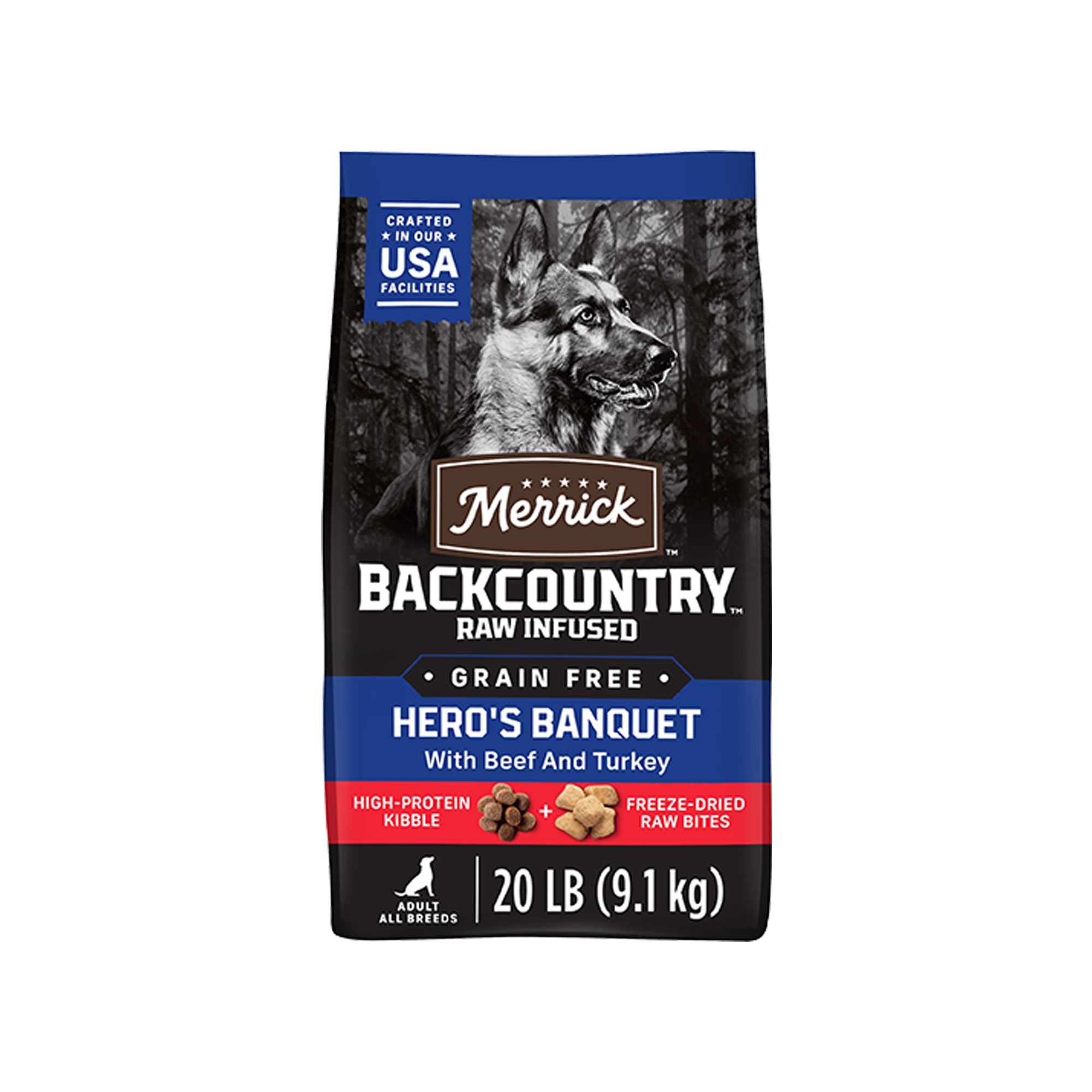Merrick® Backcountry® Adult Dry Dog Food Beef, Grain Free, Gluten