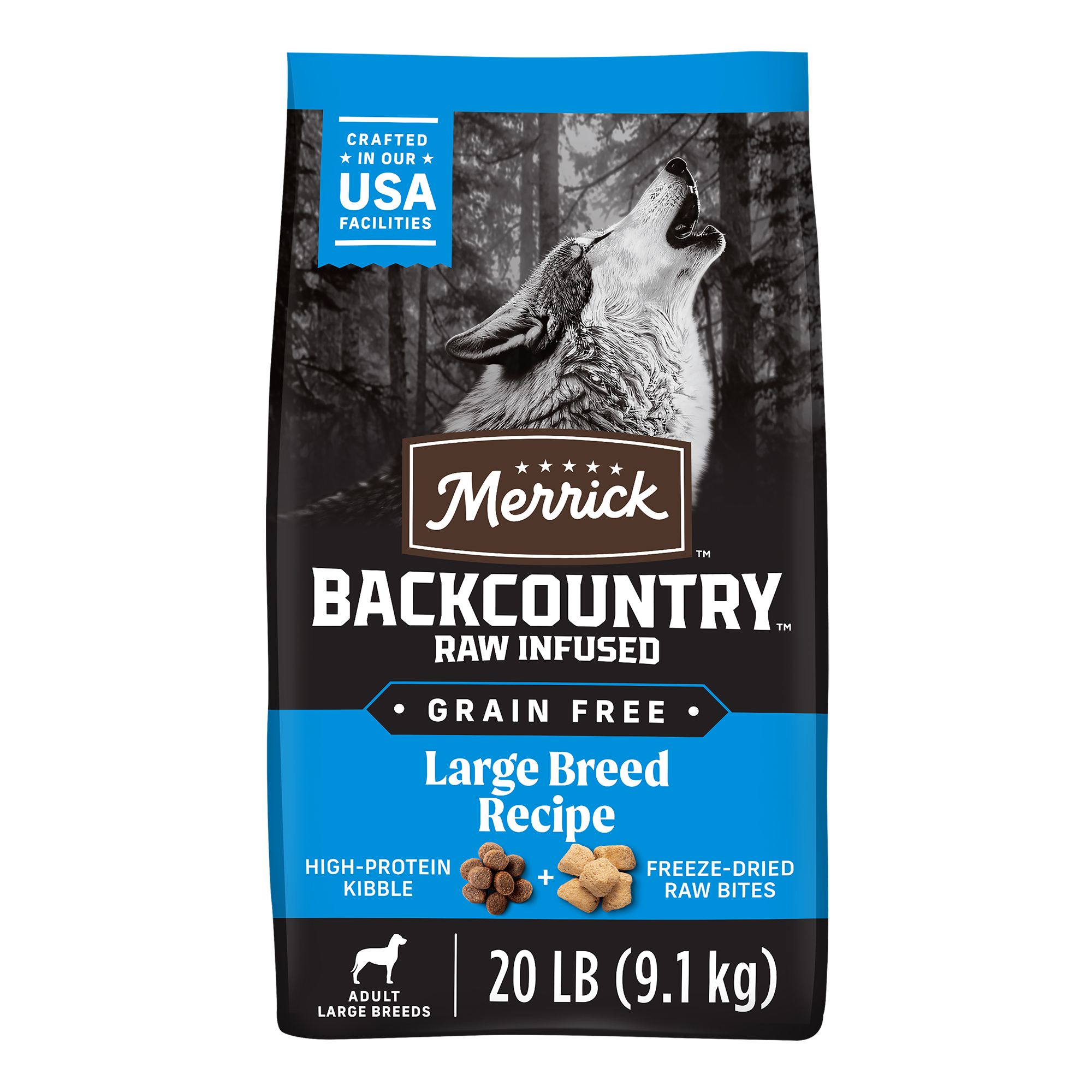 Merrick® Backcountry® Large Breed Adult Dry Dog Food Chicken, Corn