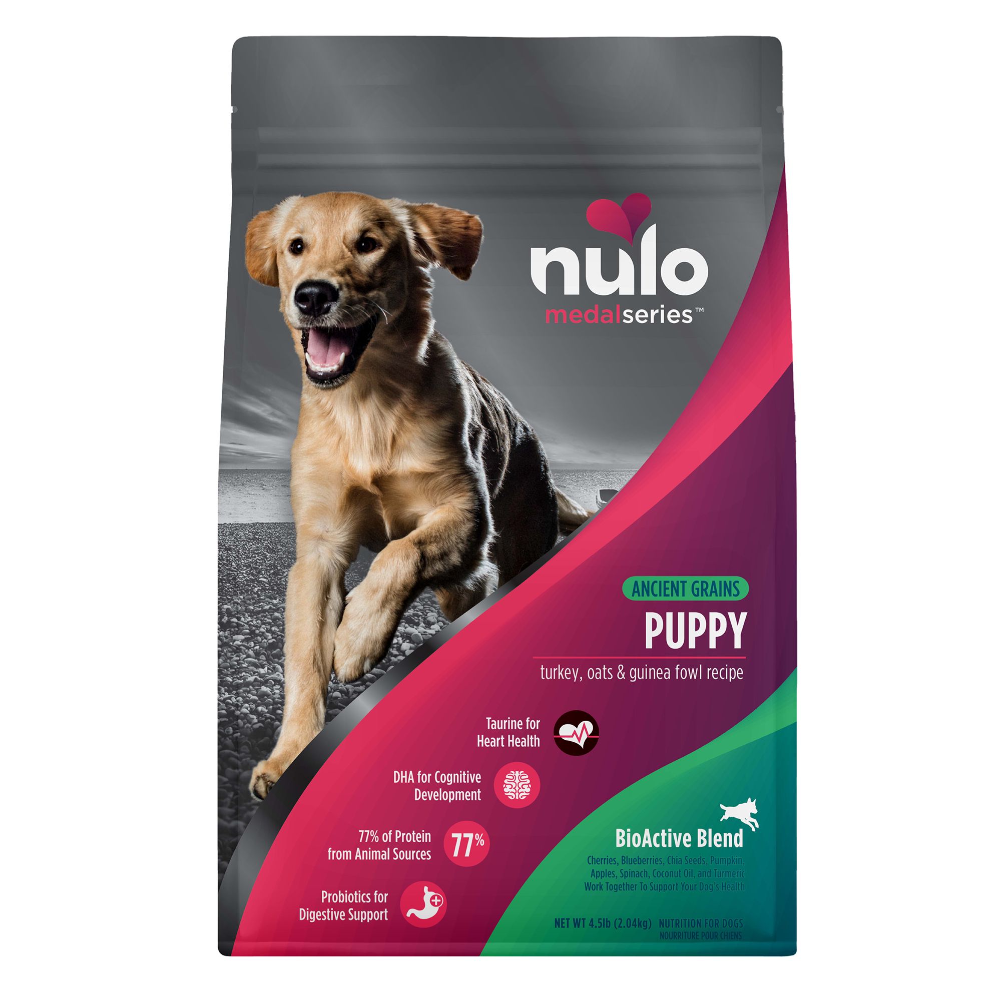 Nulo MedalSeries Puppy Dry Dog Food Turkey dog Dry Food PetSmart