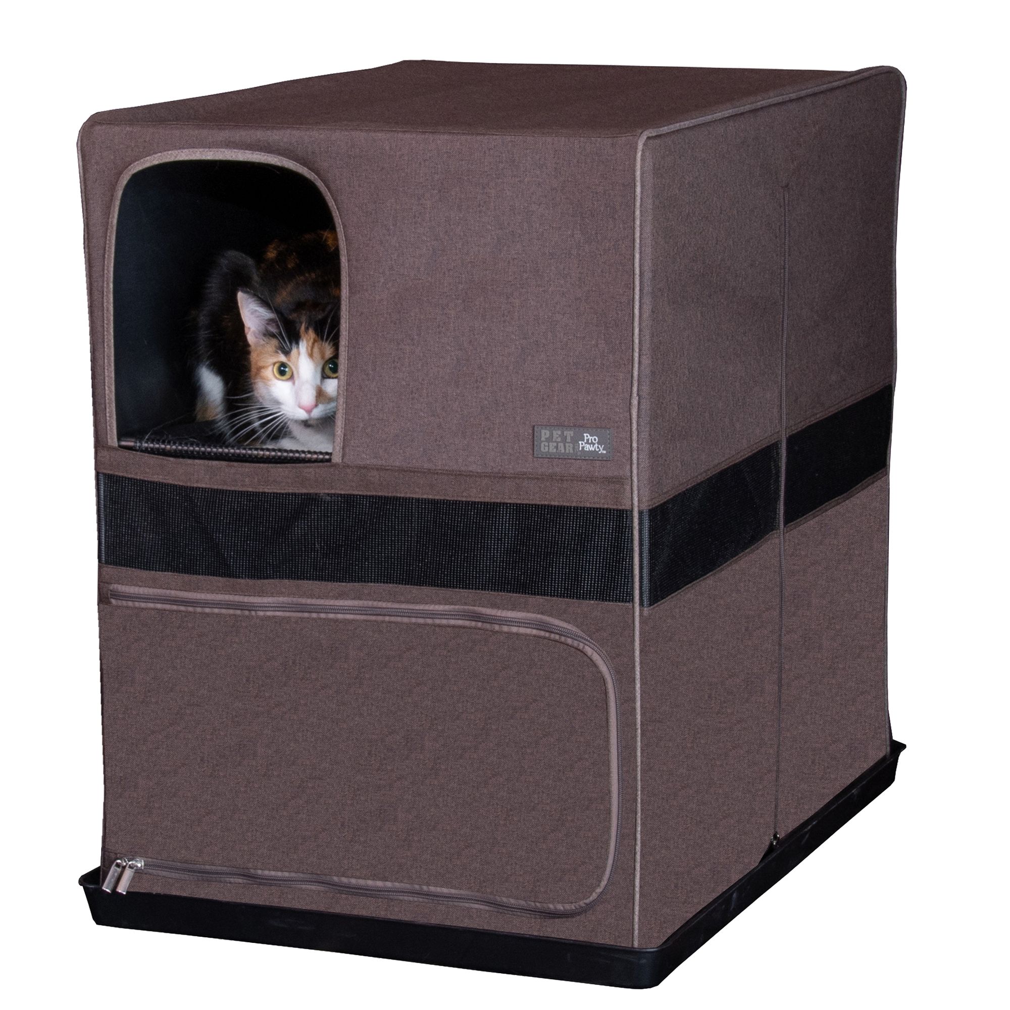Pet Gear Pro Pawty Space Saver Cat Litter Box Cover cat Litter Boxes