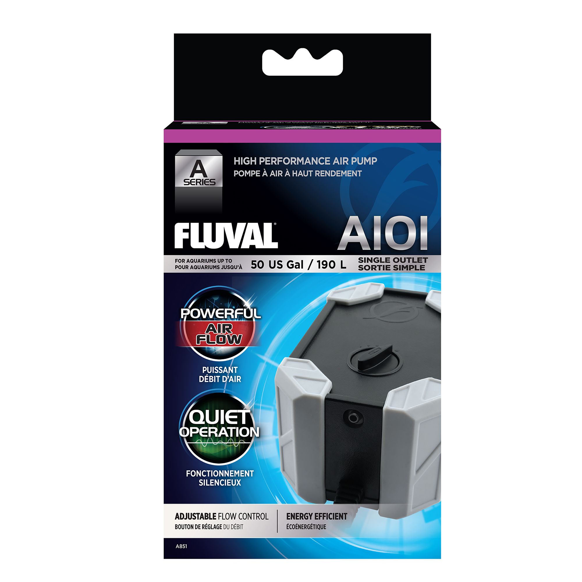 Fluval® 100 Air Pump For Up to 50 Gallons fish Air & Water Pumps