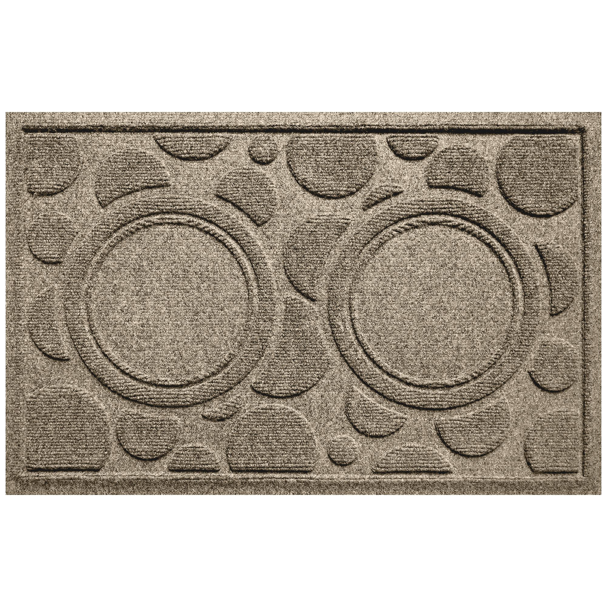 Bungalow Flooring Waterhog Dots Dog & Cat Bowl Placemat, 27 x 18in