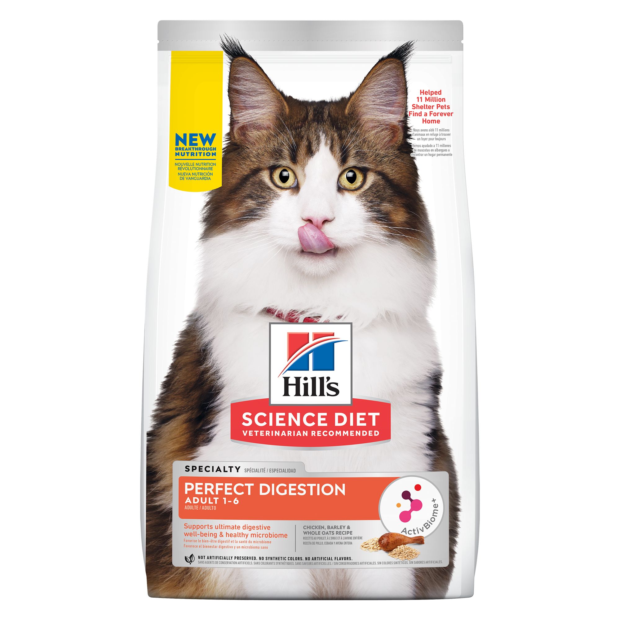 Hill's® Science Diet® Perfect Digestion Adult Dry Cat Food Chicken cat Dry Food PetSmart