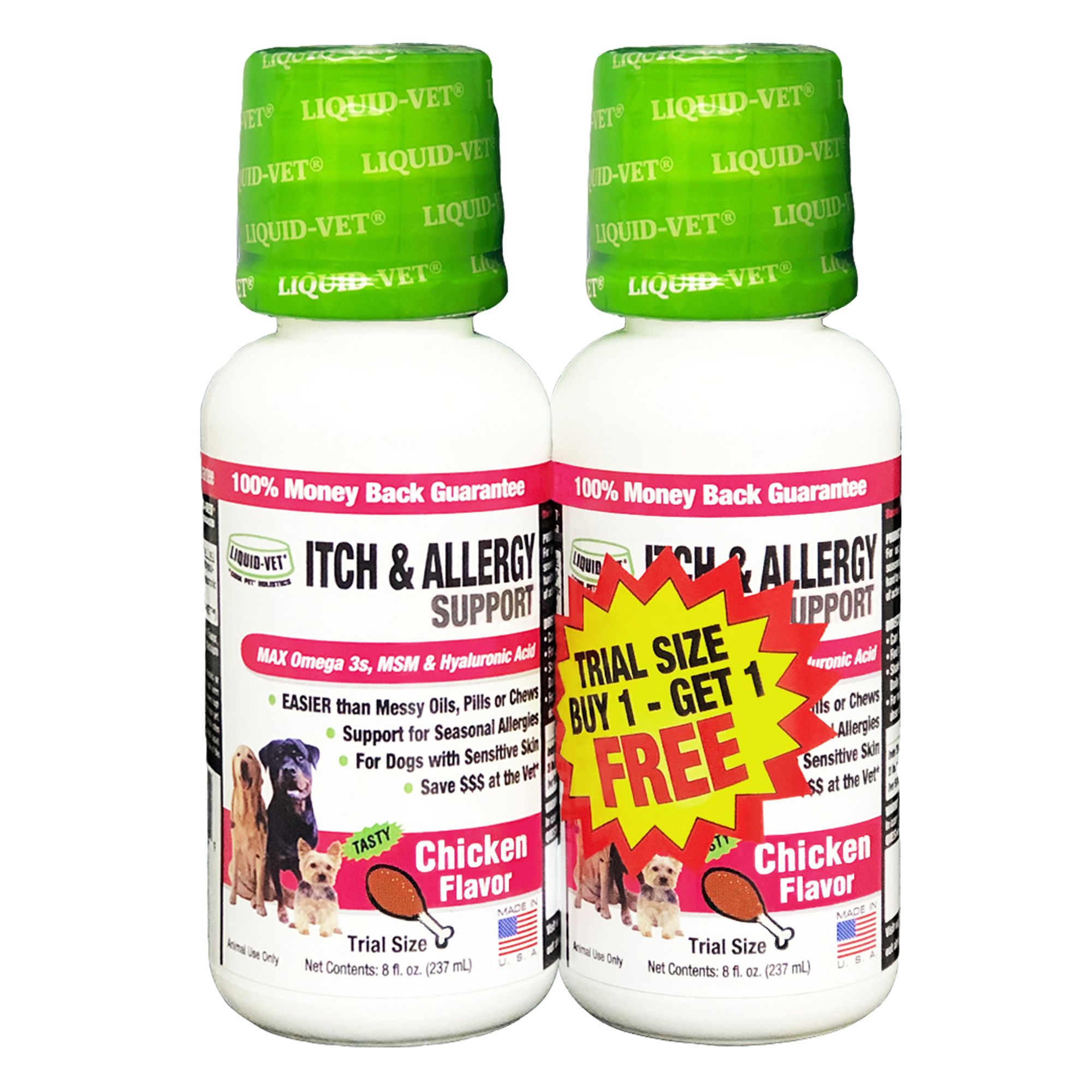 LiquidVet® Itch & Allergy Support Dog Formula dog Immune System