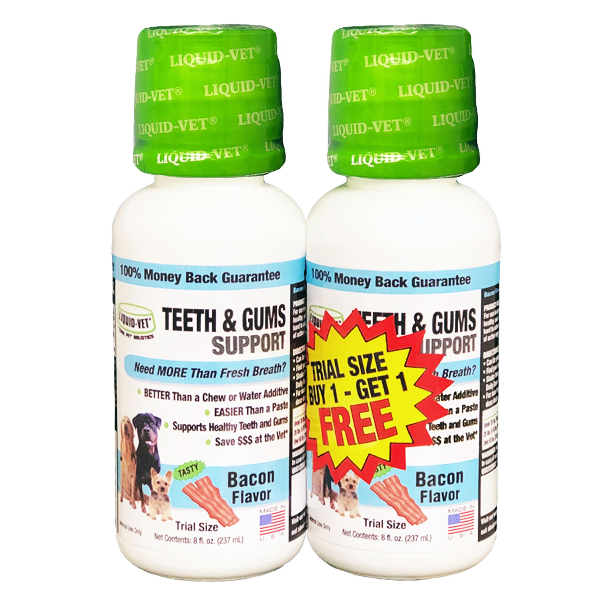 LiquidVet® Teeth & Gums Support Dog Formula dog Dental & Breath Care