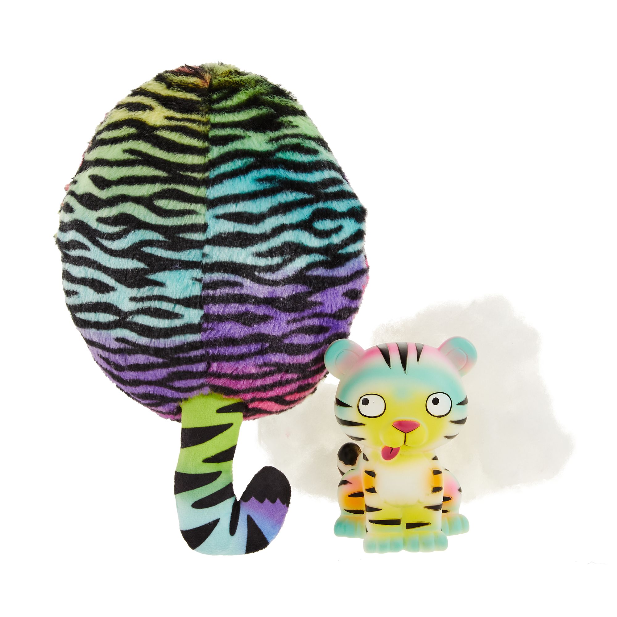 OMG! SURPRISE™ARoarAble Rainbow Egg Tiger 2in1 Dog Toy Plush
