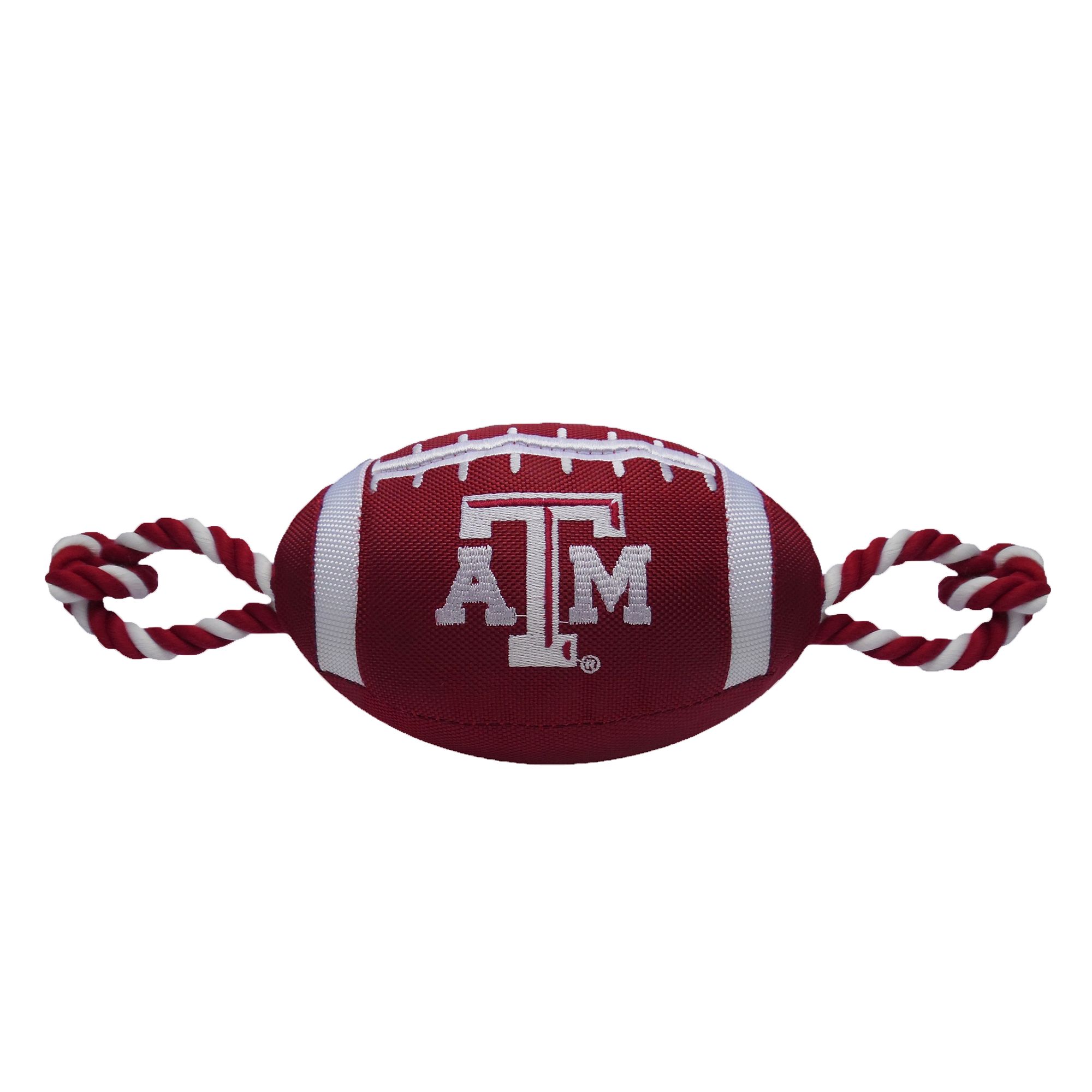 Pets First Texas A & M Football Rope Dog Toy dog Plush Toys PetSmart
