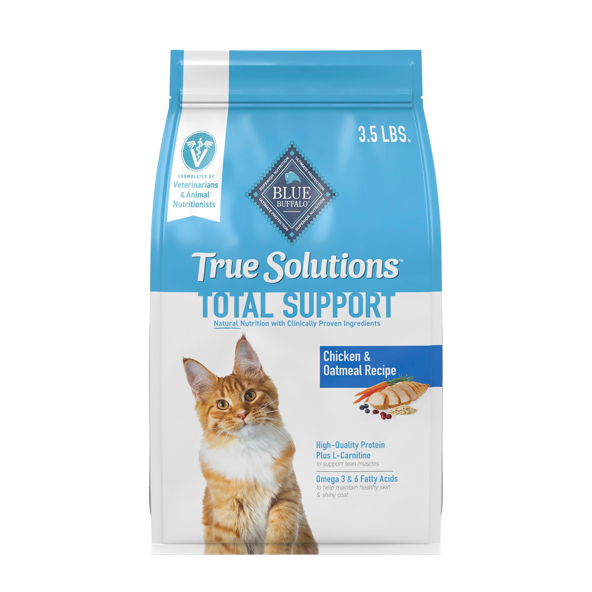 Blue Buffalo® True Solutions™ Fab Feline Cat Dry Food Natural, Chicken cat Dry Food PetSmart