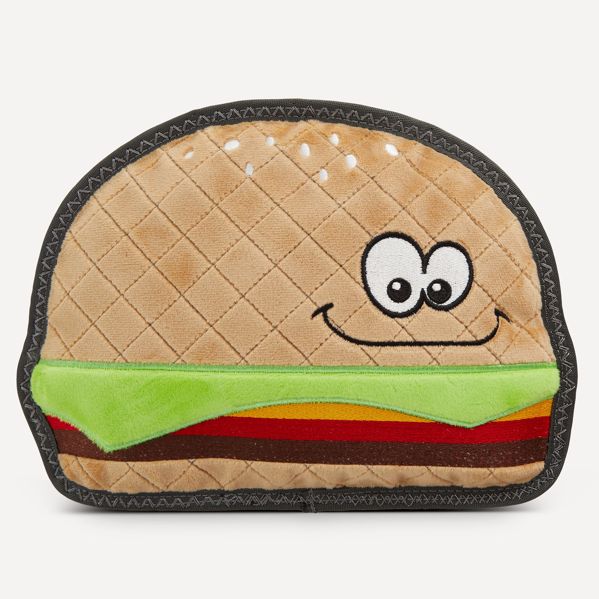 Joyhound Rip Roarin' Tough Hamburger Dog Toy Tough Plush dog Plush Toys PetSmart